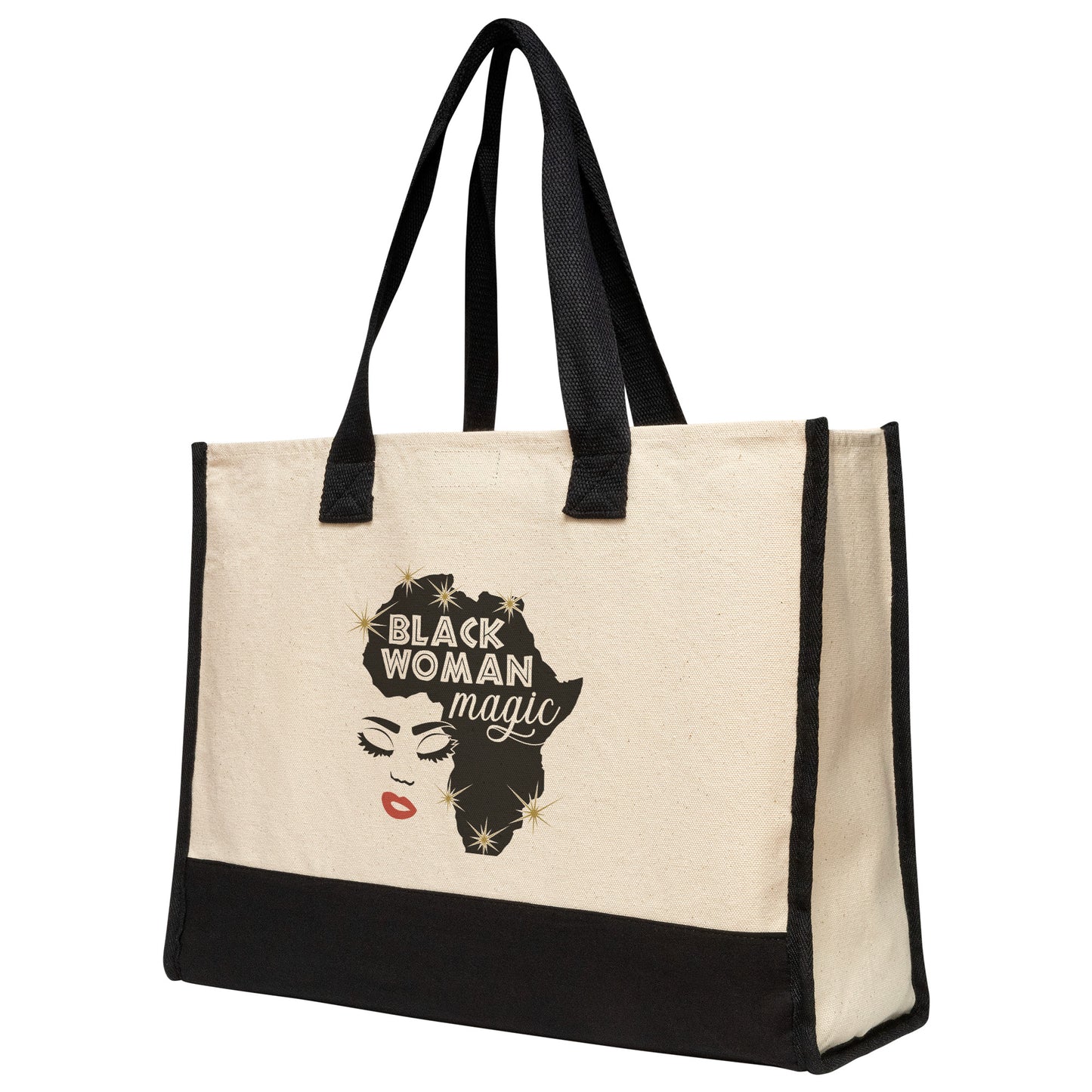 BLACK WOMAN TOTE