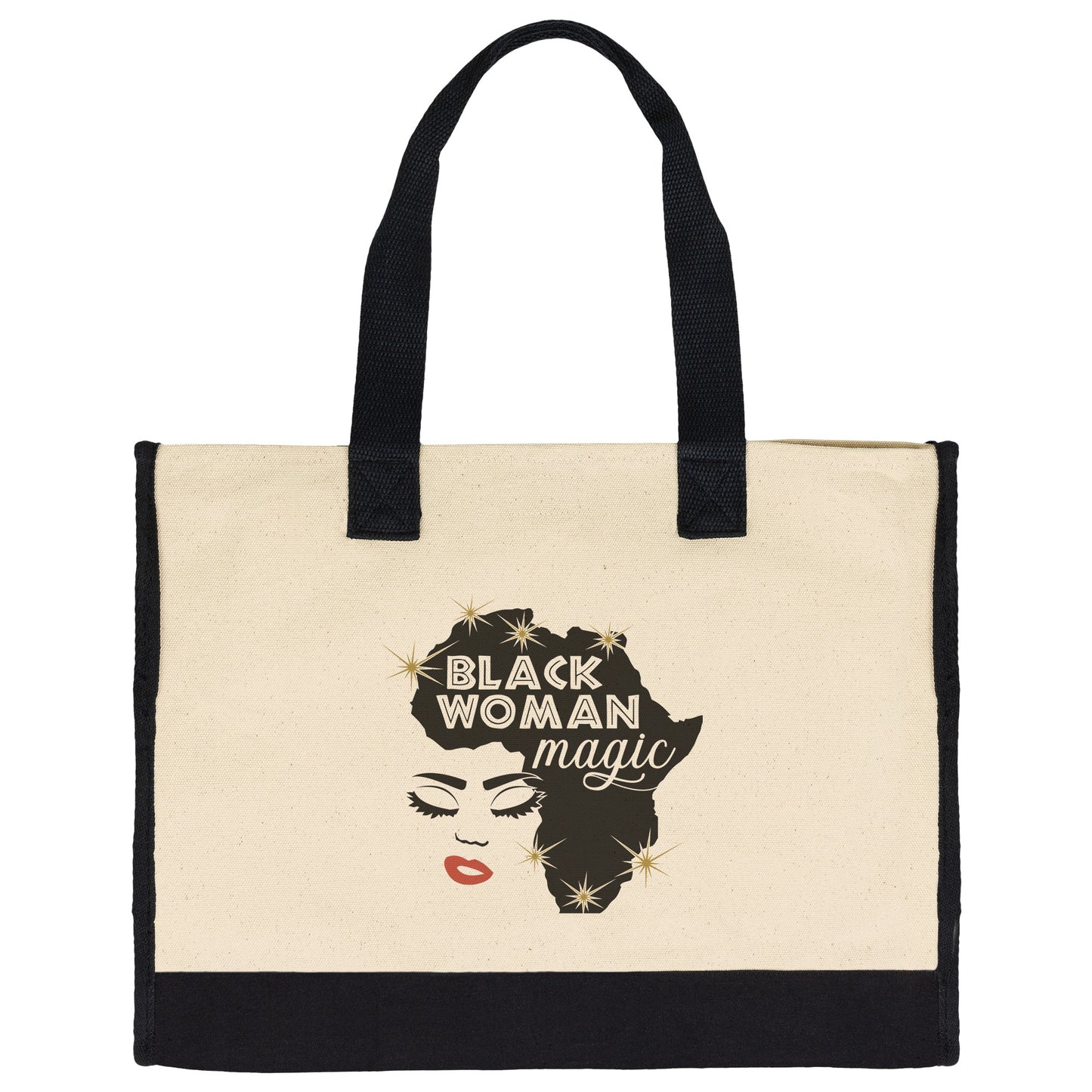 BLACK WOMAN TOTE