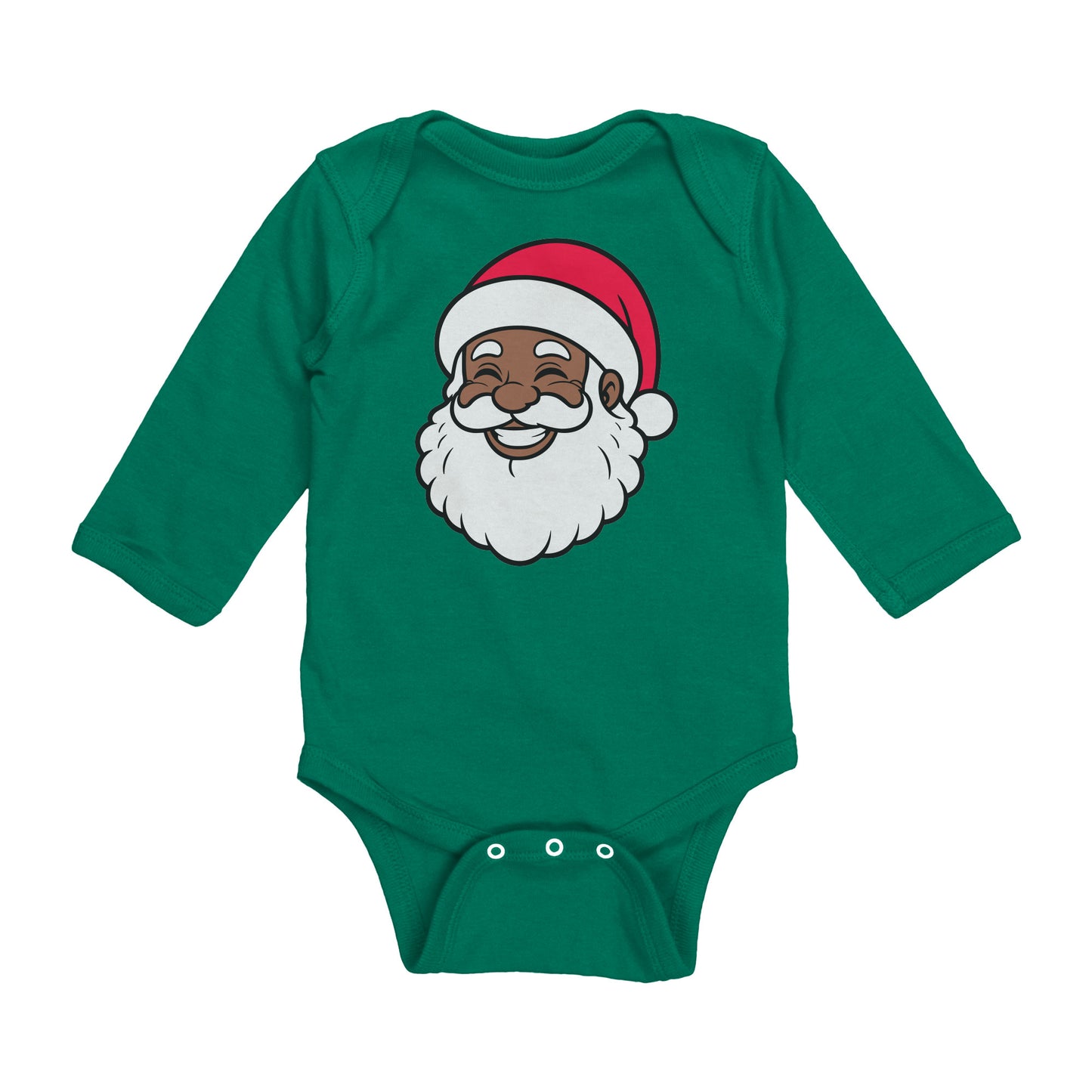 Black Santa Baby Bodysuit