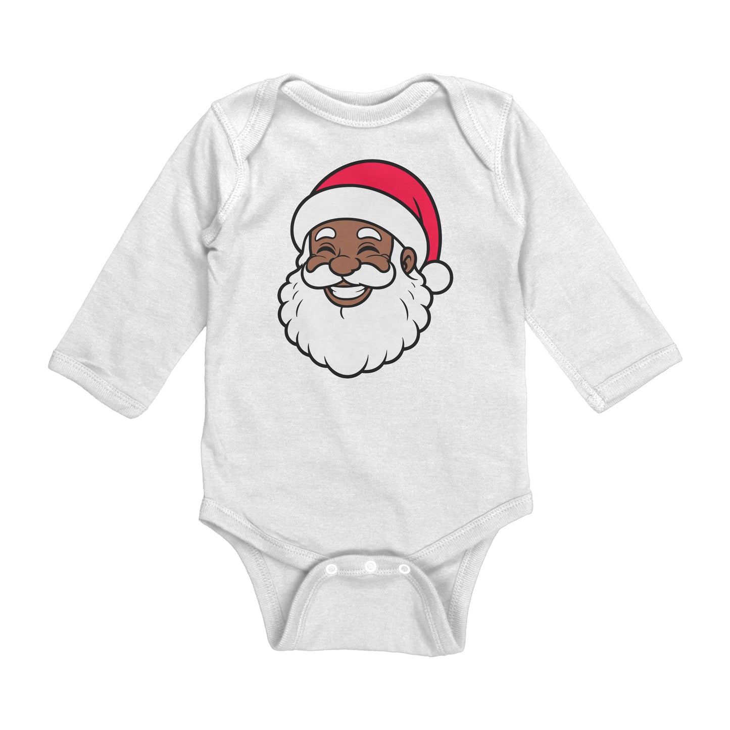 Black Santa Baby Bodysuit