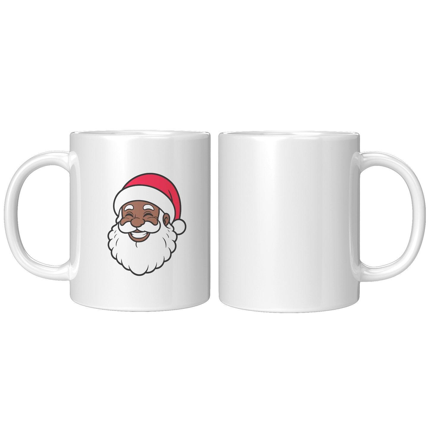 Black Santa Mug