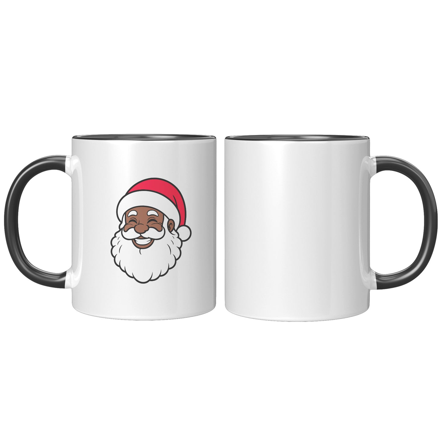 Black Santa Mug