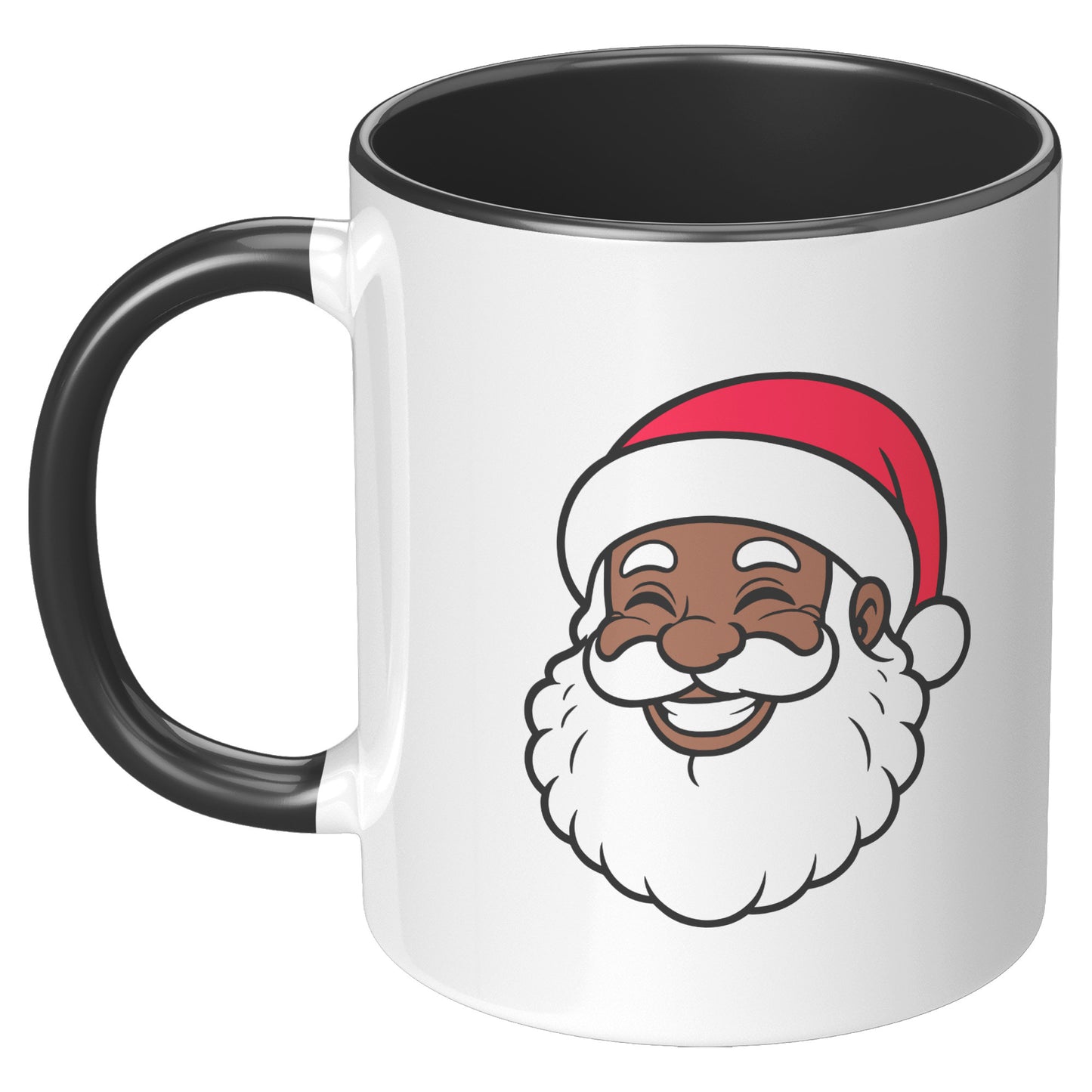 Black Santa Mug