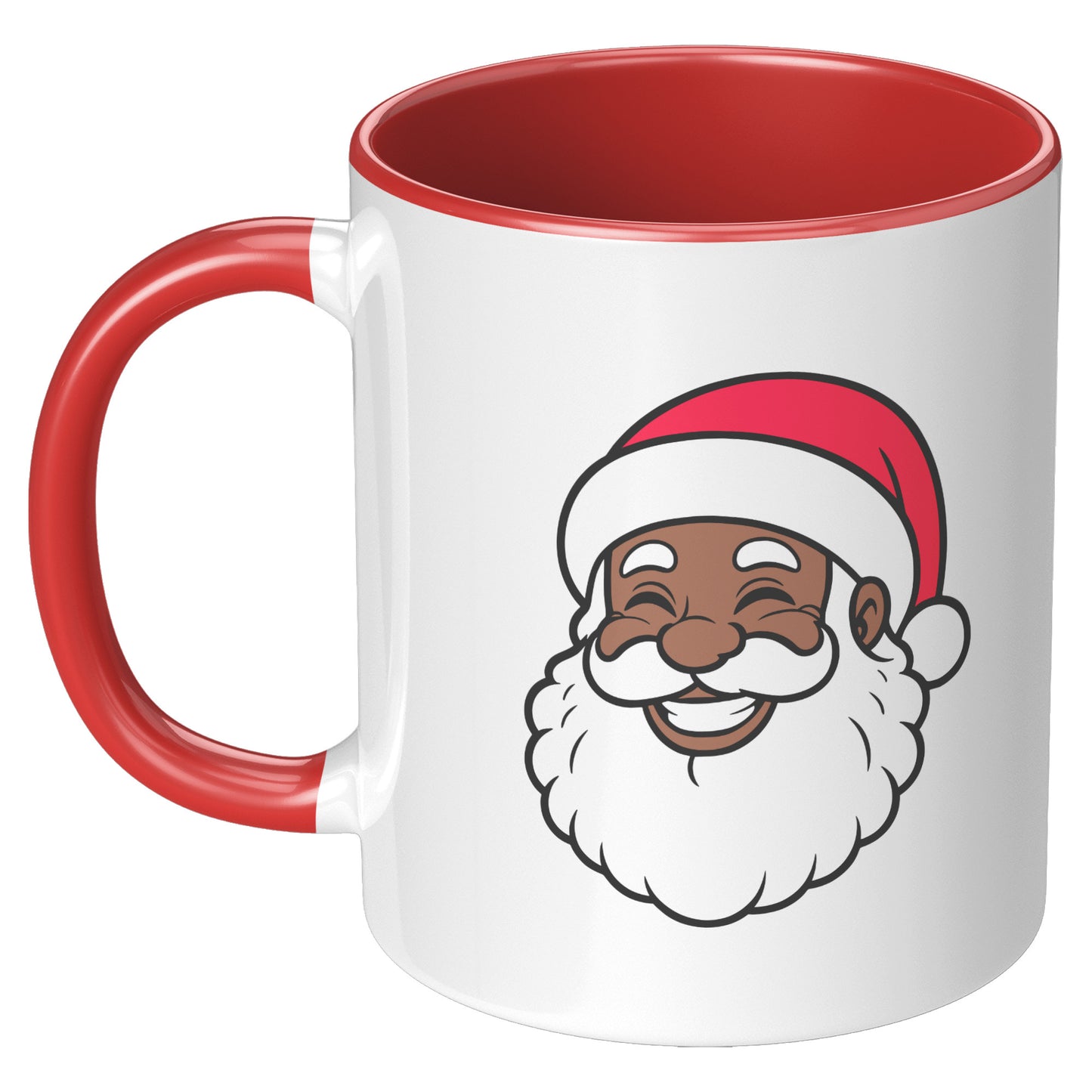 Black Santa Mug