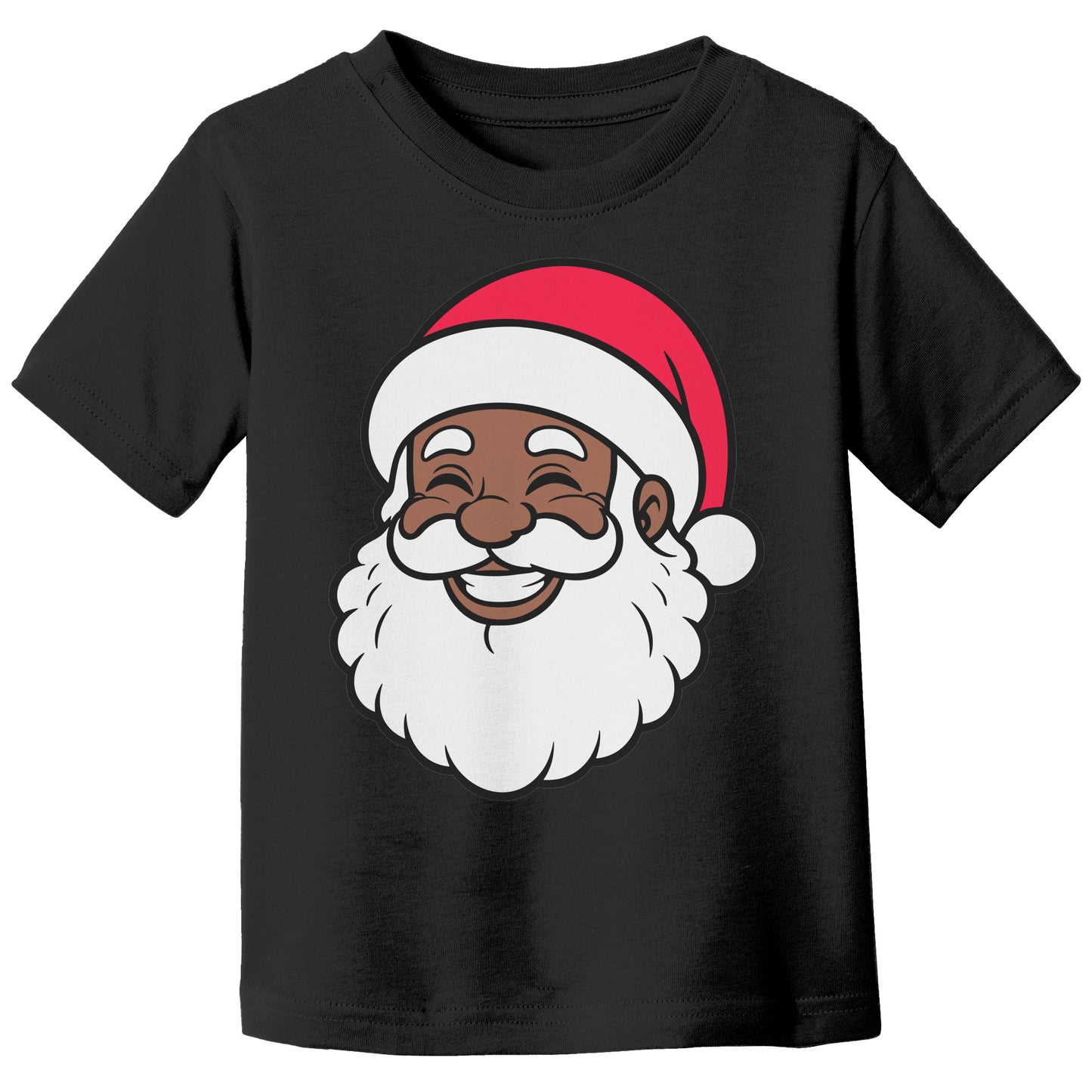 Black Santa Toddler Tee