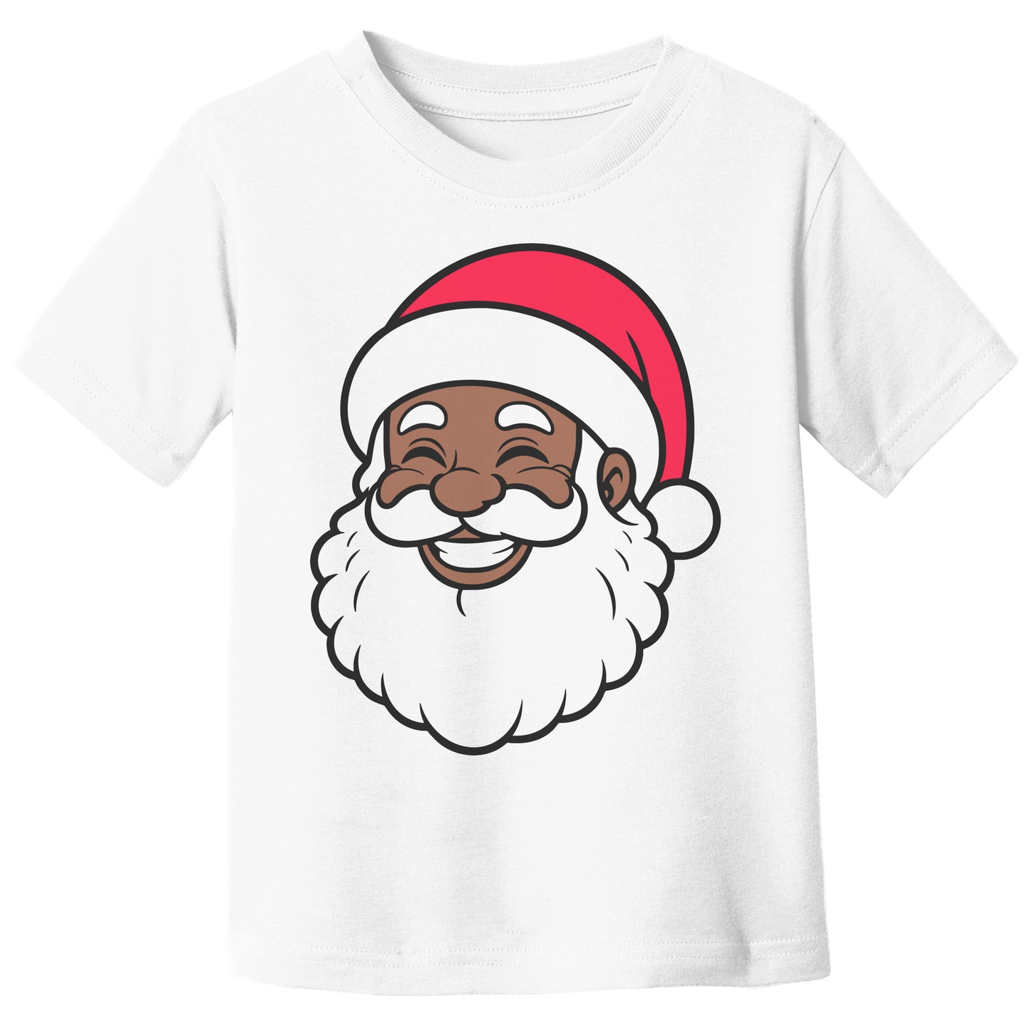 Black Santa Toddler Tee