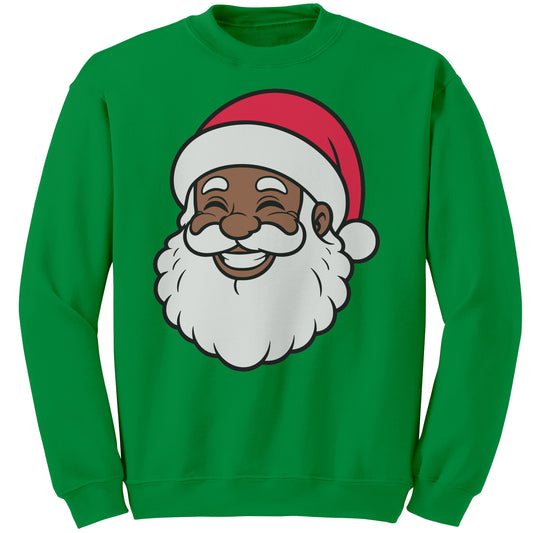 Black Santa Sweatshirt