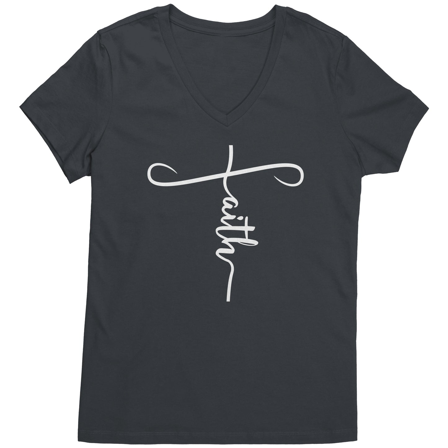Faith Tee white lettering