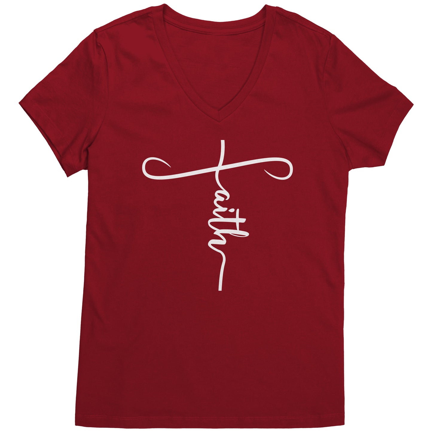 Faith Tee white lettering