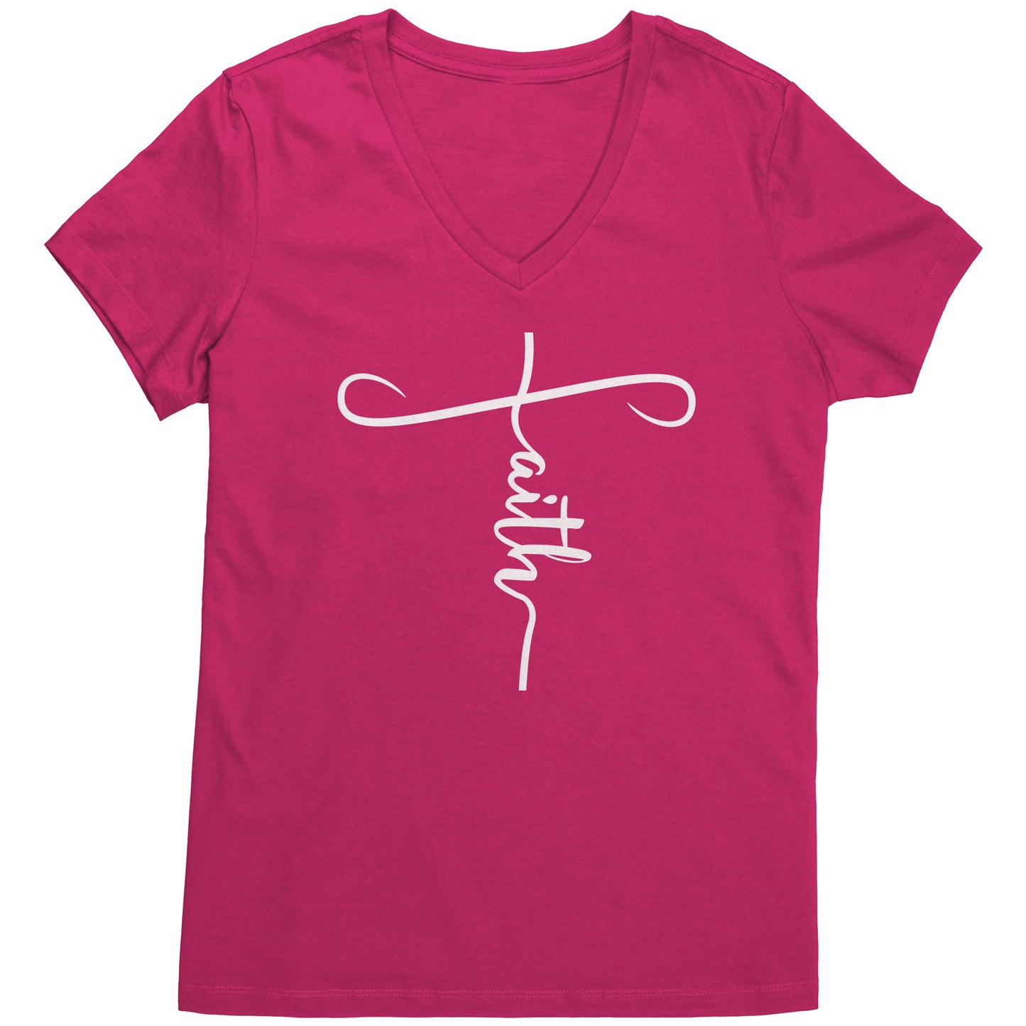 Faith Tee white lettering
