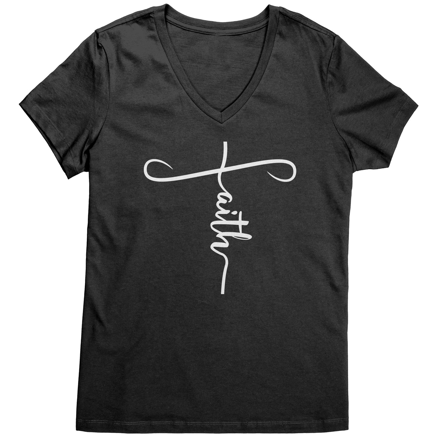 Faith Tee white lettering