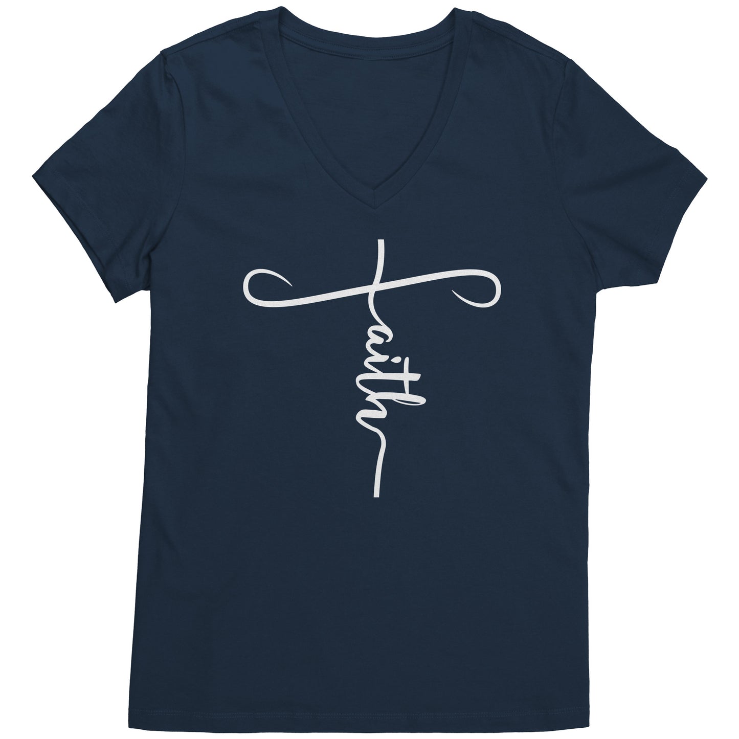 Faith Tee white lettering