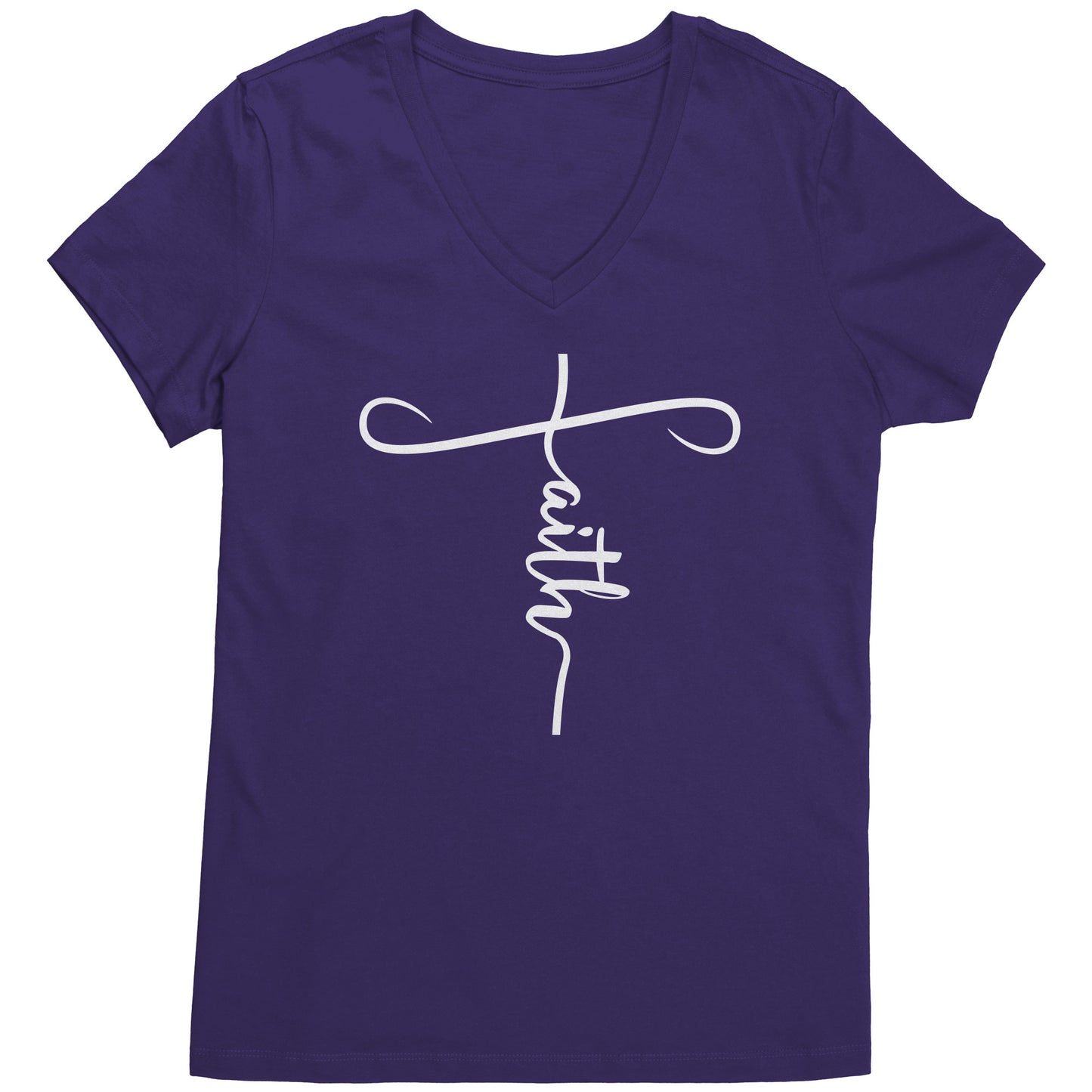 Faith Tee white lettering