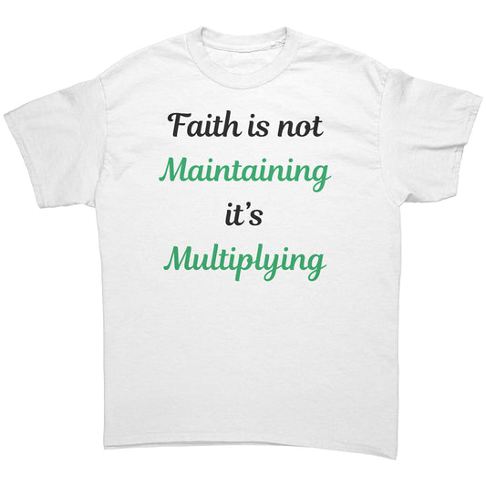 Faith is not maintaing Tee