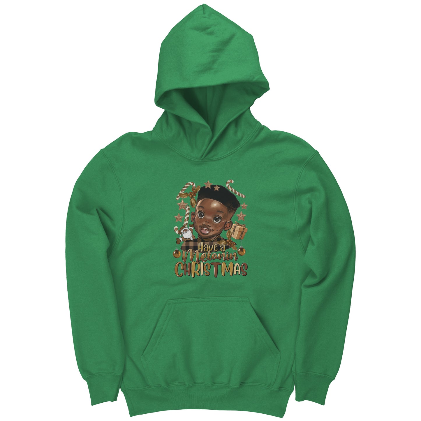 Have a Melanin Christmas Boy Hoodie