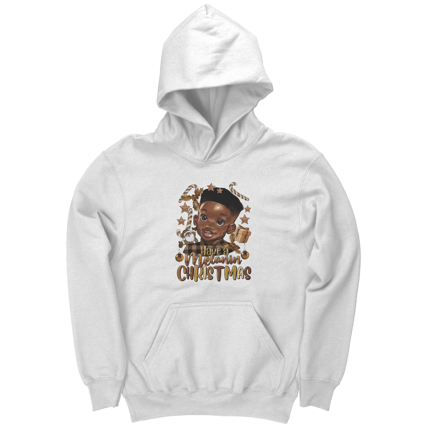 Have a Melanin Christmas Boy Hoodie