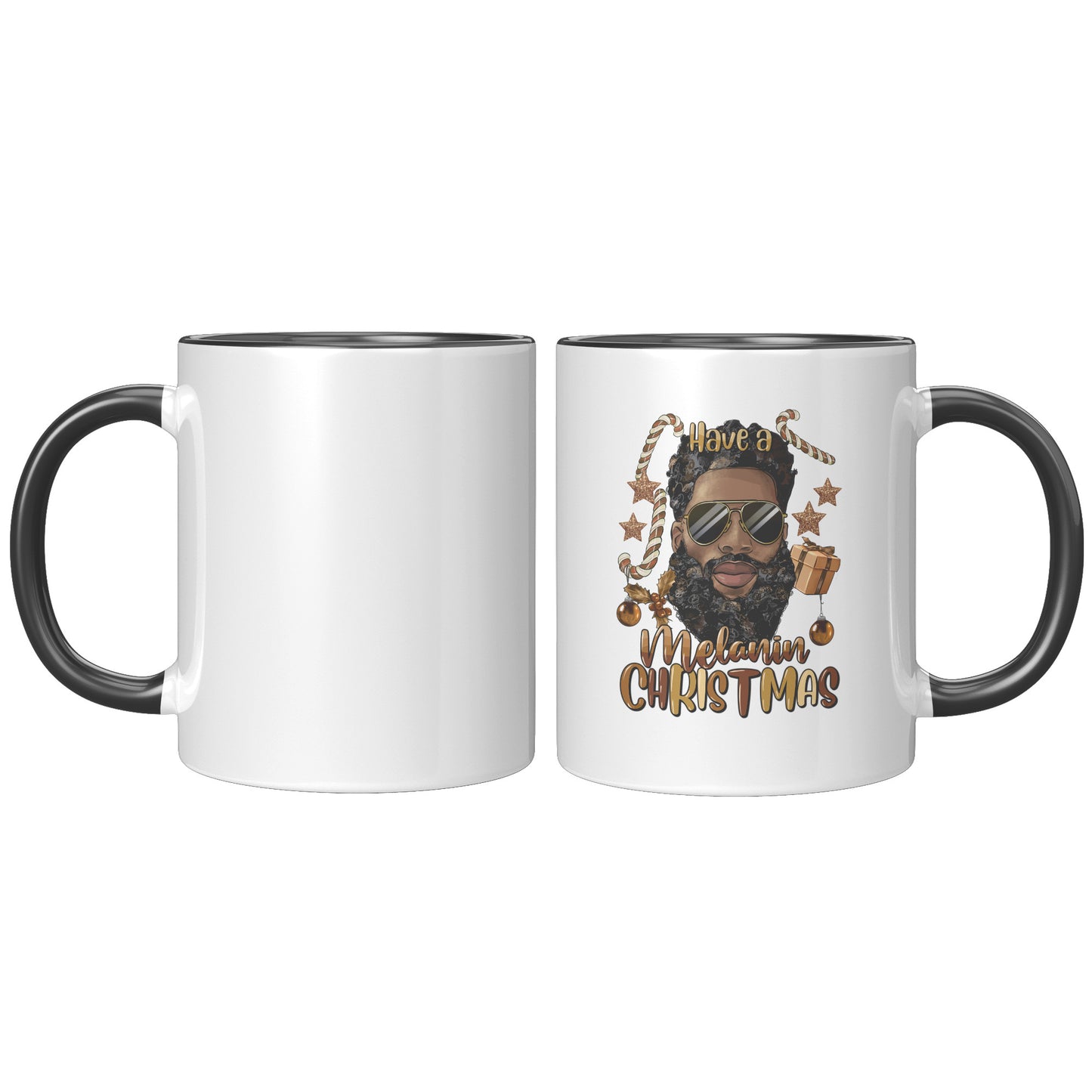 Have a Melanin Christmas Dad Mug
