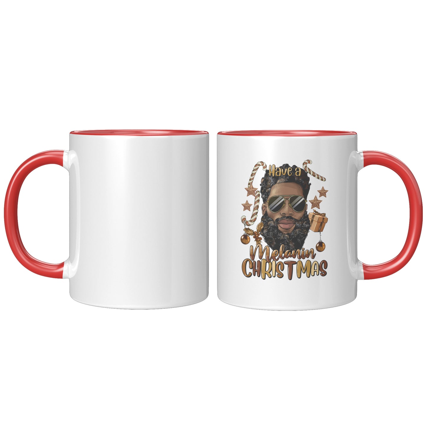 Have a Melanin Christmas Dad Mug