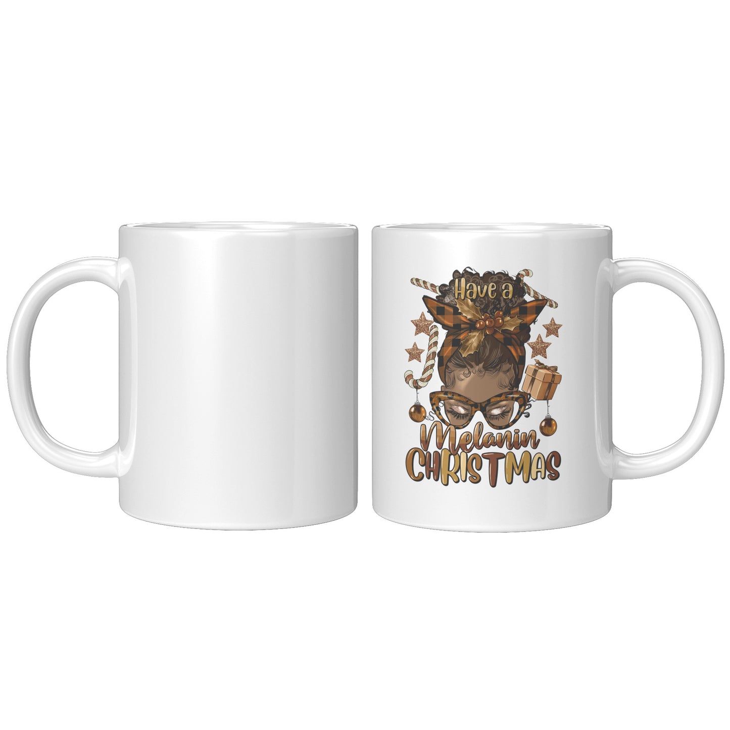 Have a Melanin Christmas Mom Mug