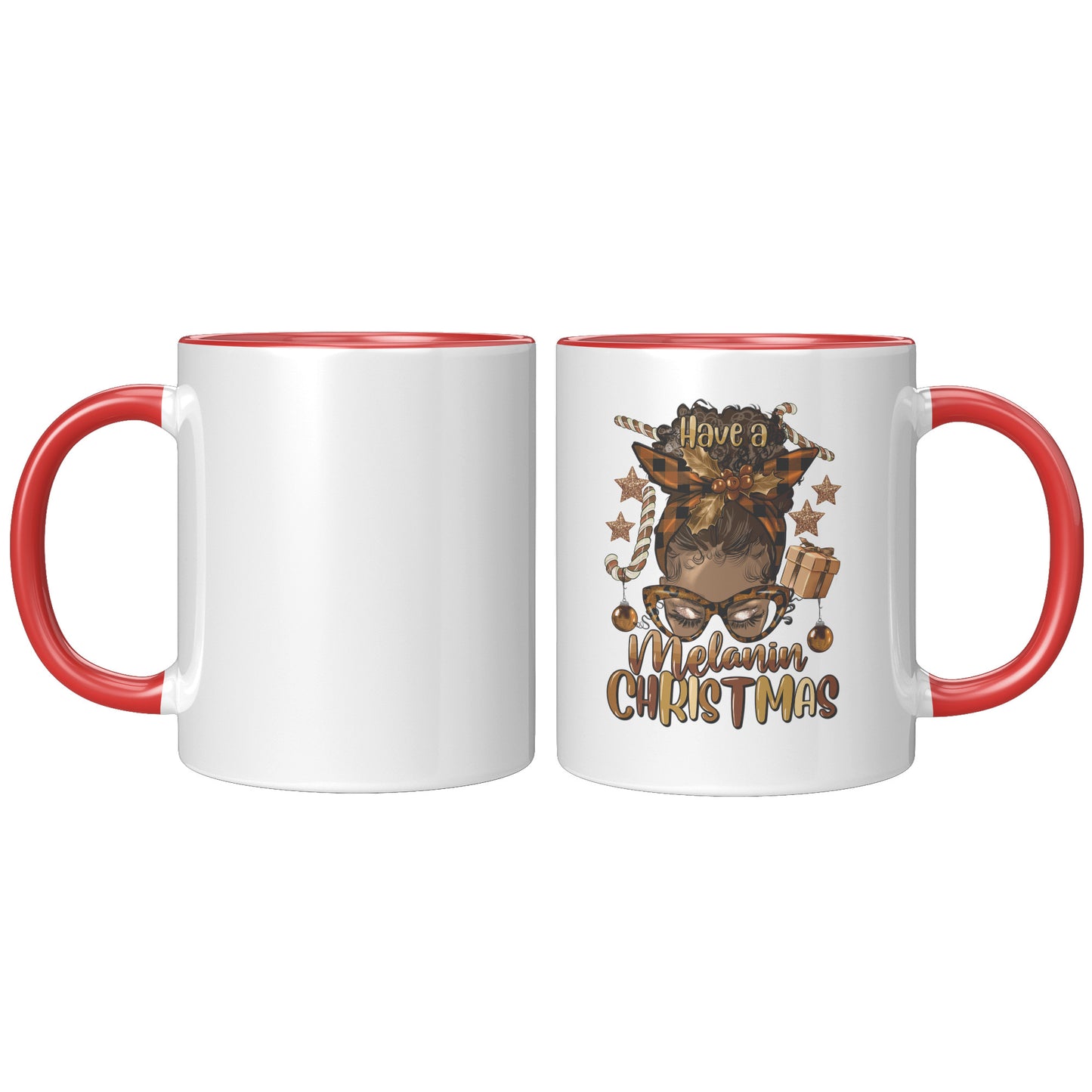 Have a Melanin Christmas Mom Mug