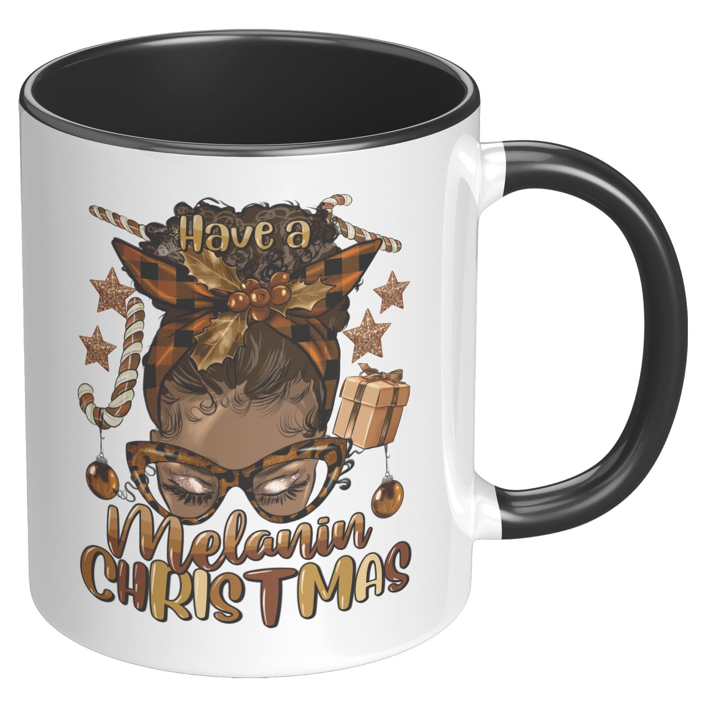 Have a Melanin Christmas Mom Mug