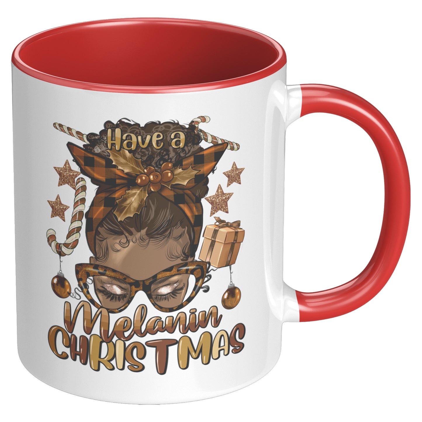 Have a Melanin Christmas Mom Mug