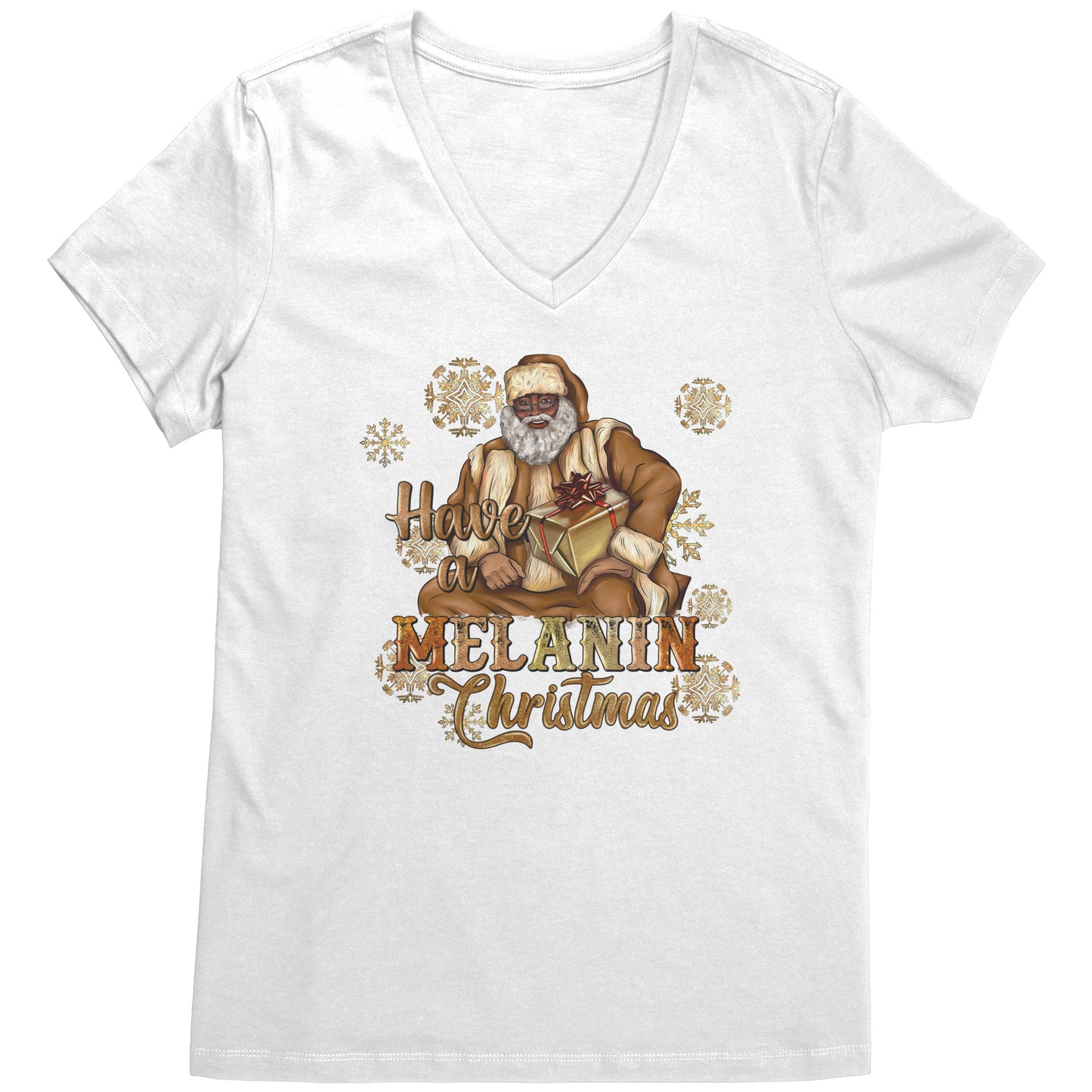 Have a Melanin Christmas V.N. Tee