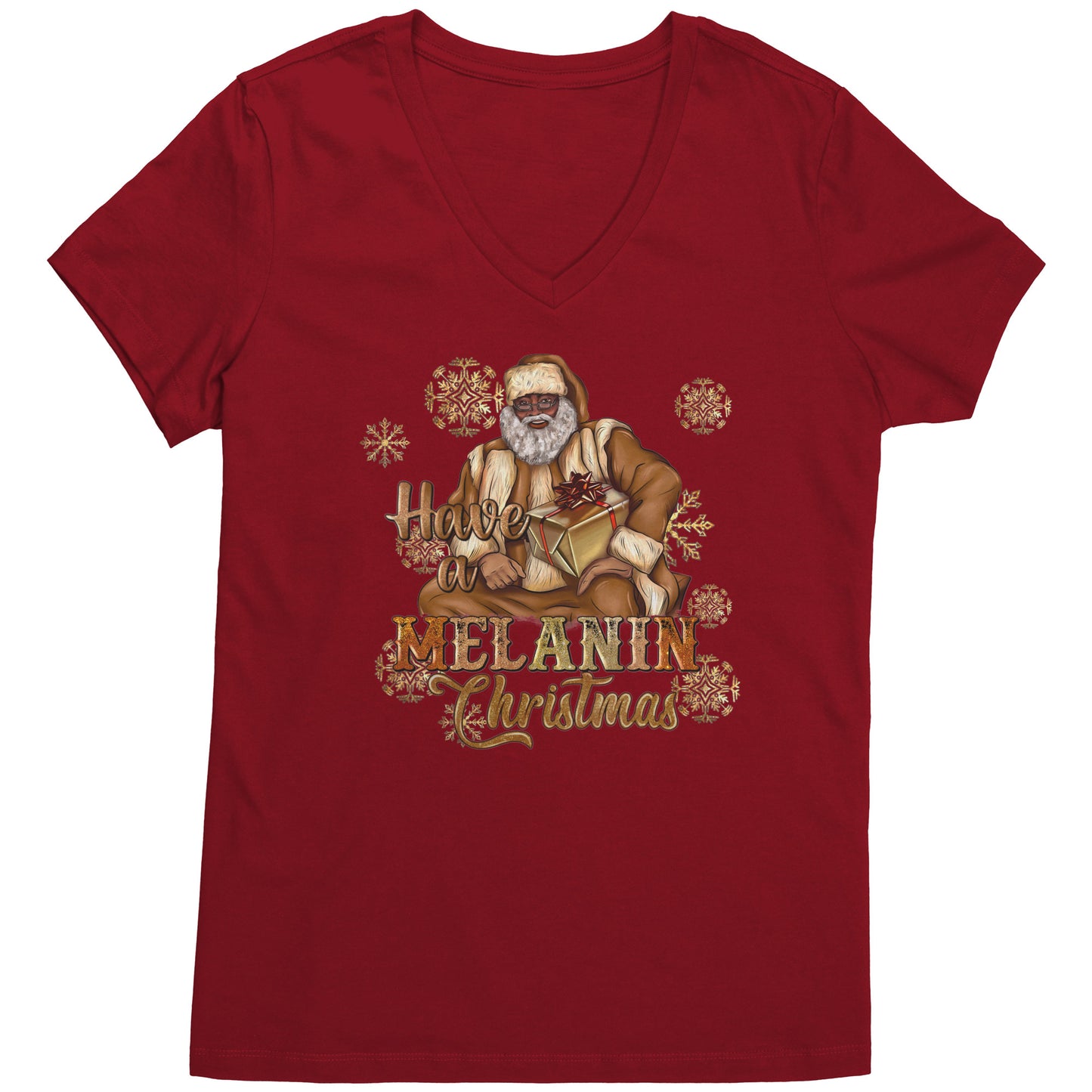Have a Melanin Christmas V.N. Tee