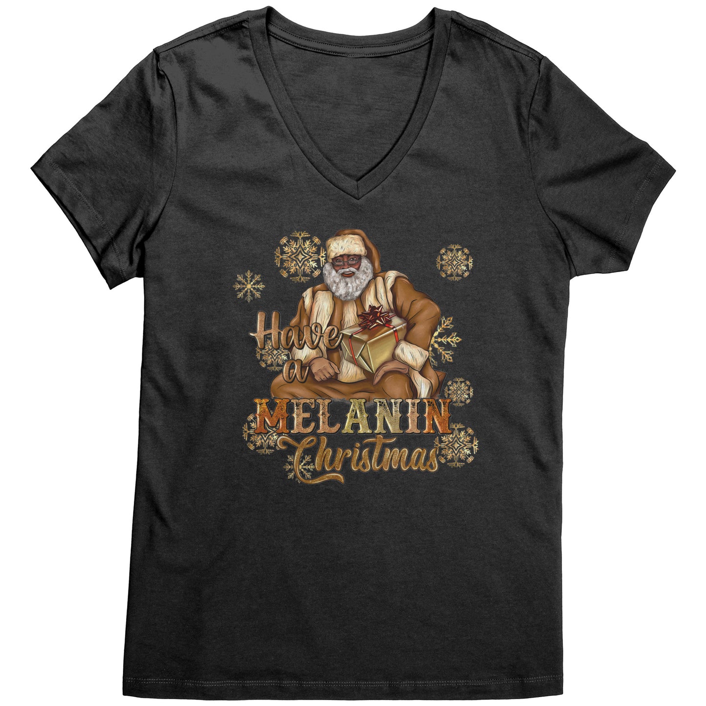 Have a Melanin Christmas V.N. Tee