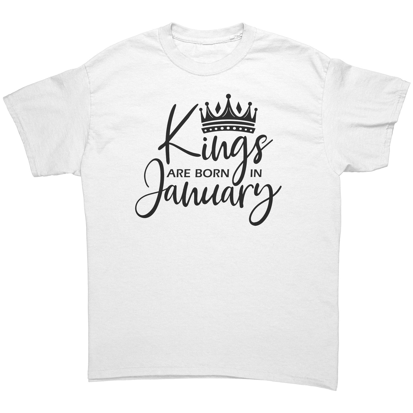 Kings Are Born In January Tee