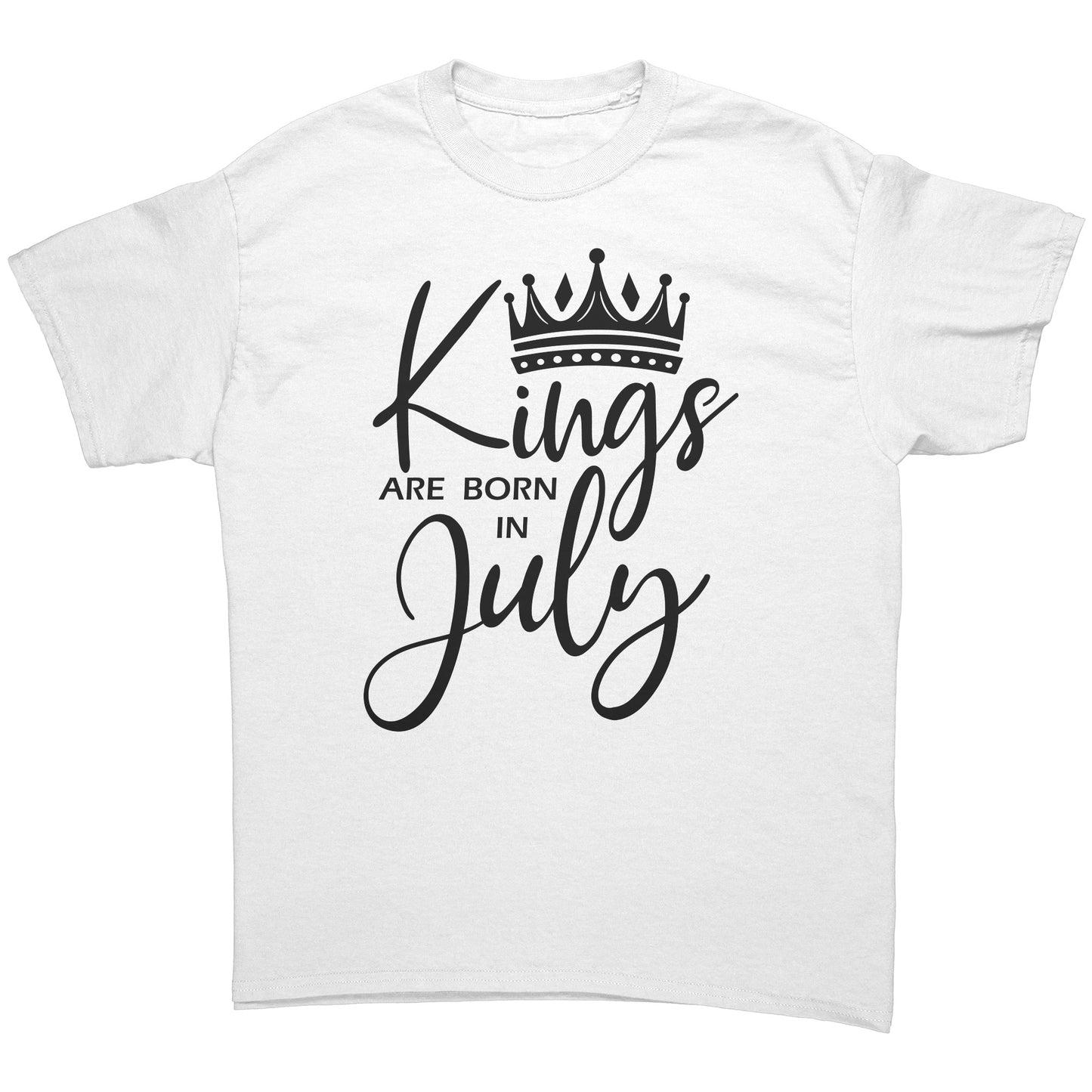 Kings Are Born In July Tee