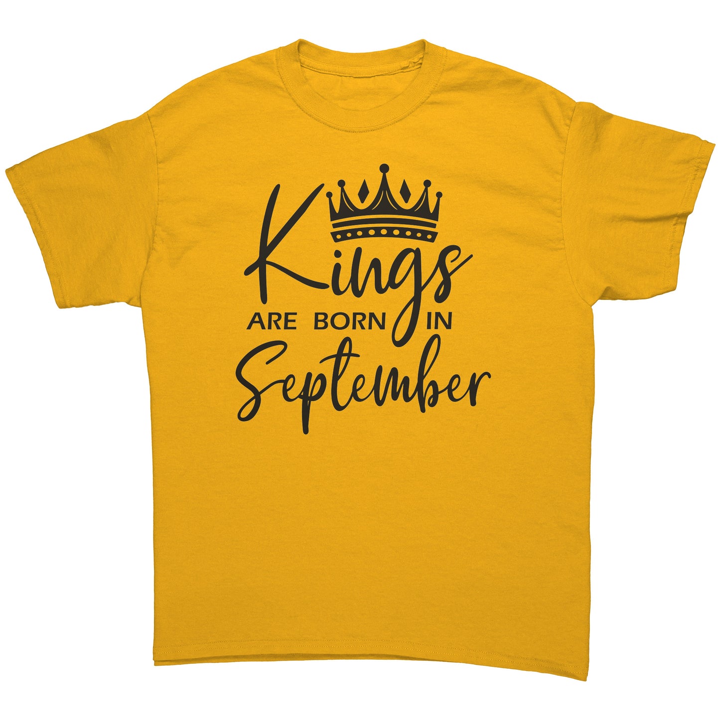 Kings Are Born In September Tee