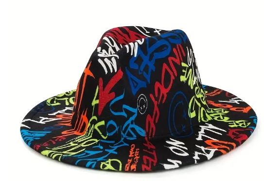 Graffiti Party Fedora