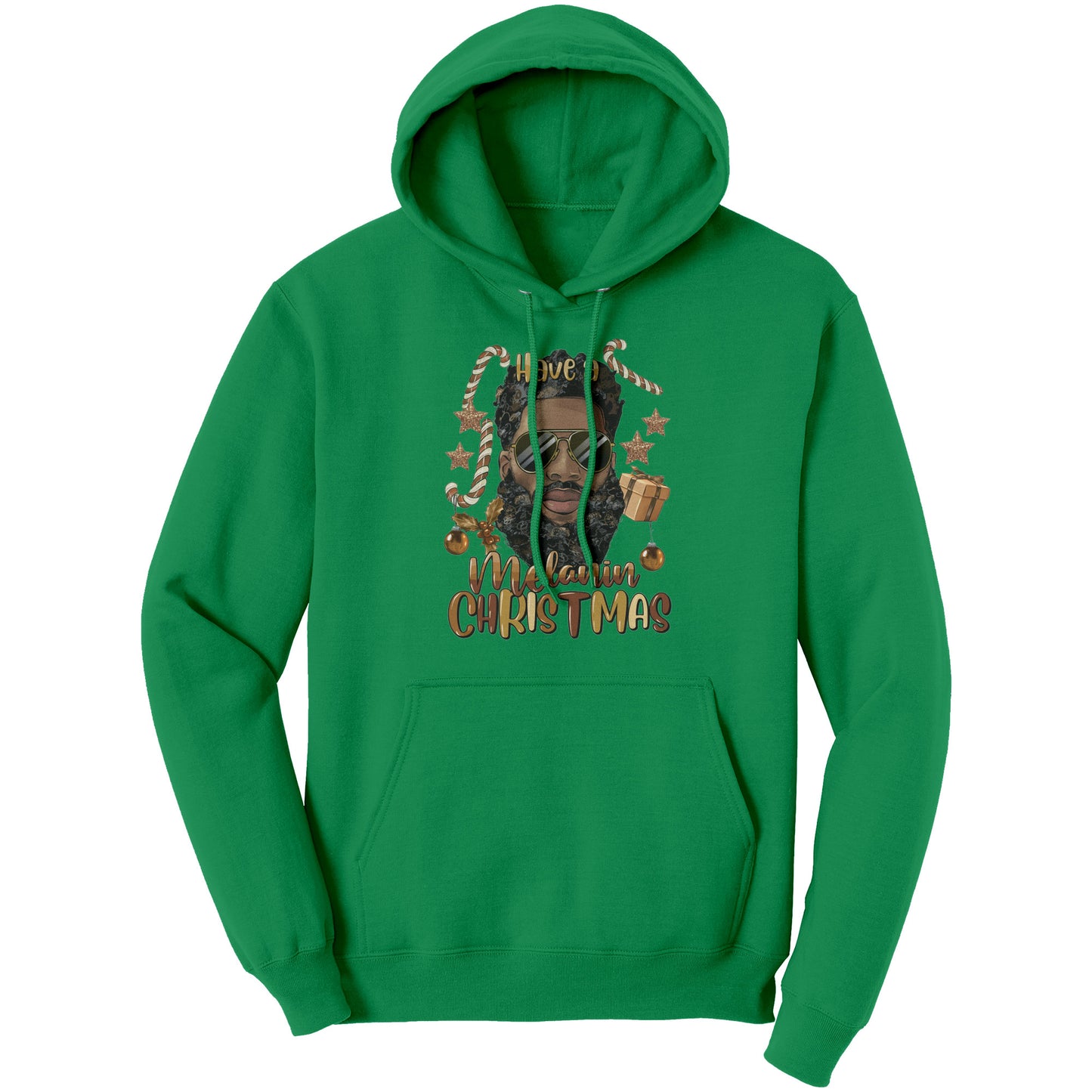 Have a Melanin Christmas Dad Hoodie