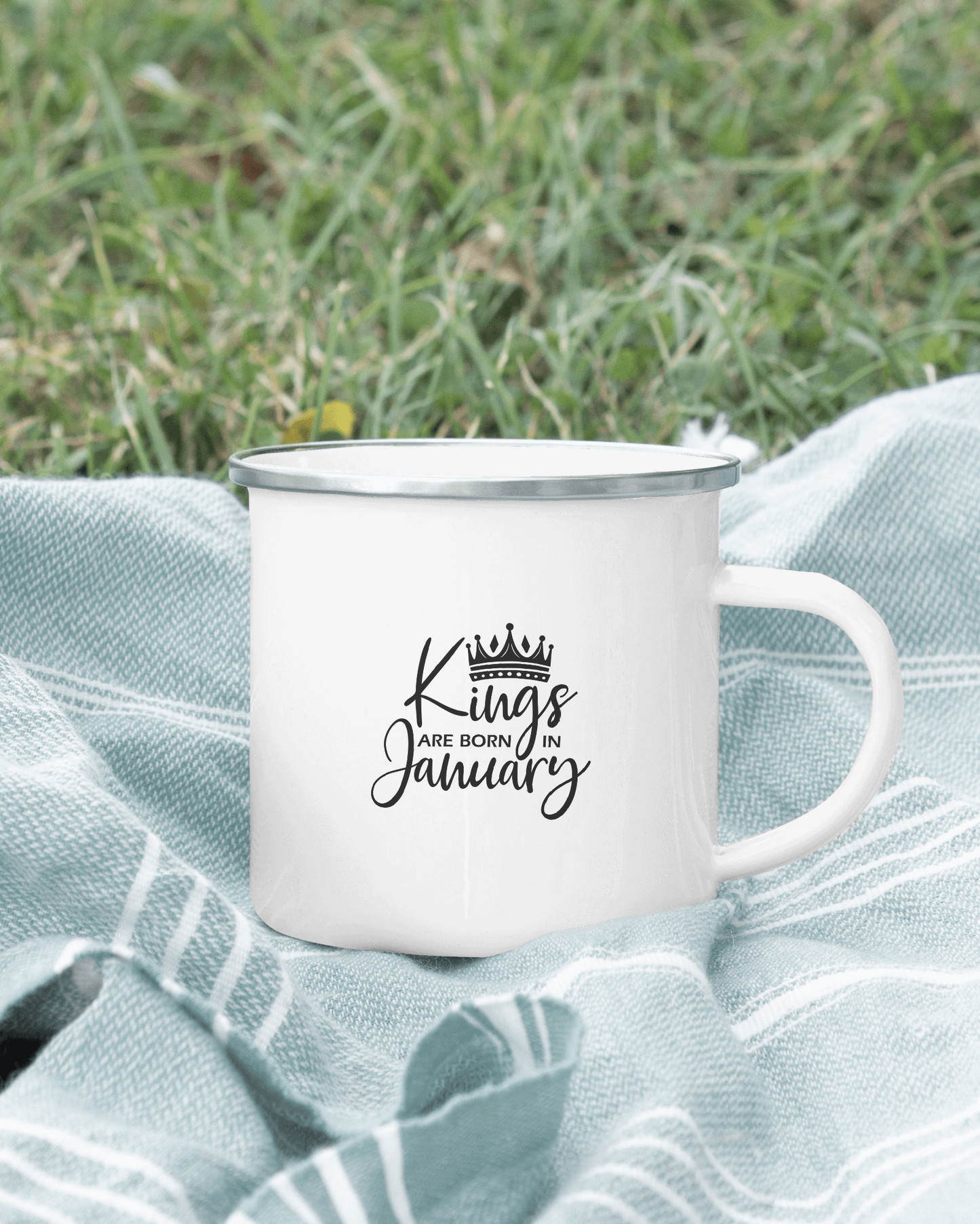 Kings Are Born in January Mug