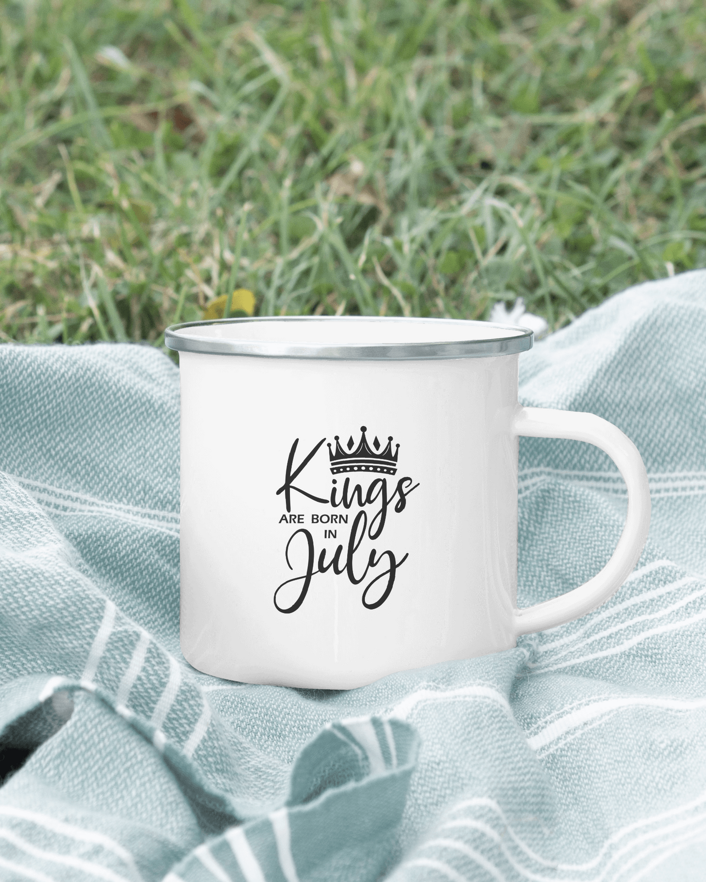 Kings Are Born in July Mug