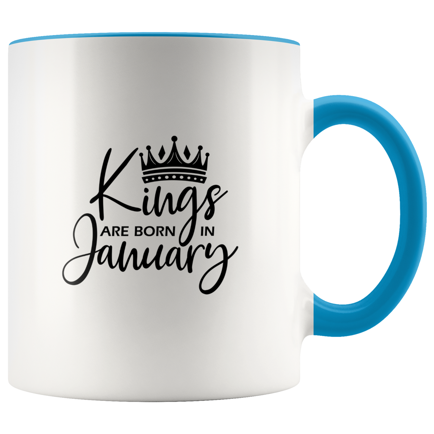 Kings Are Born in February Mug