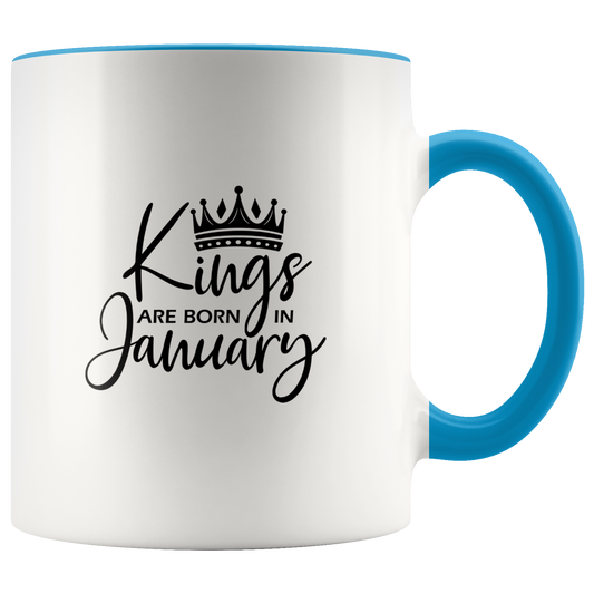 Kings Are Born in February Mug