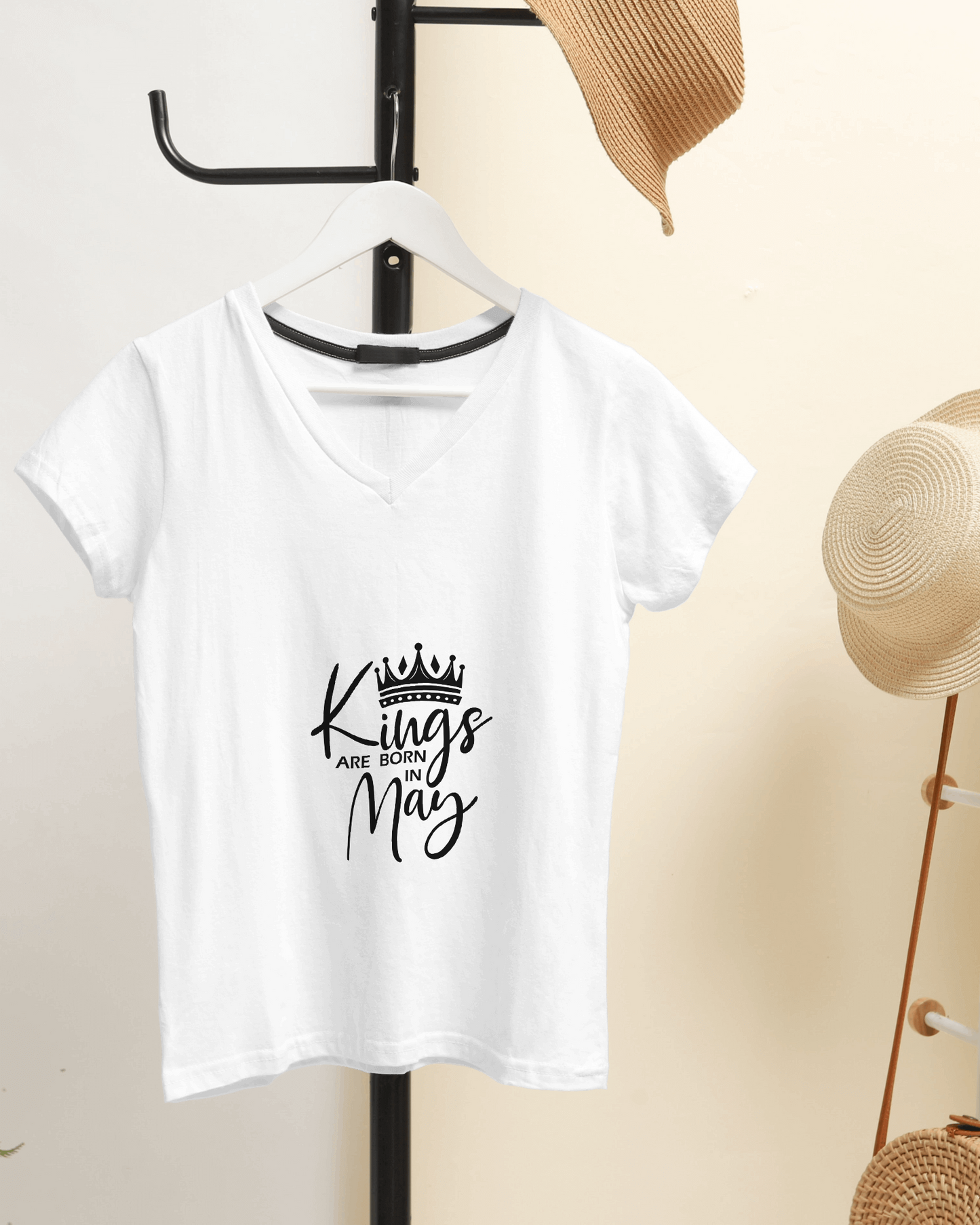 Kings Are Born In May Tee