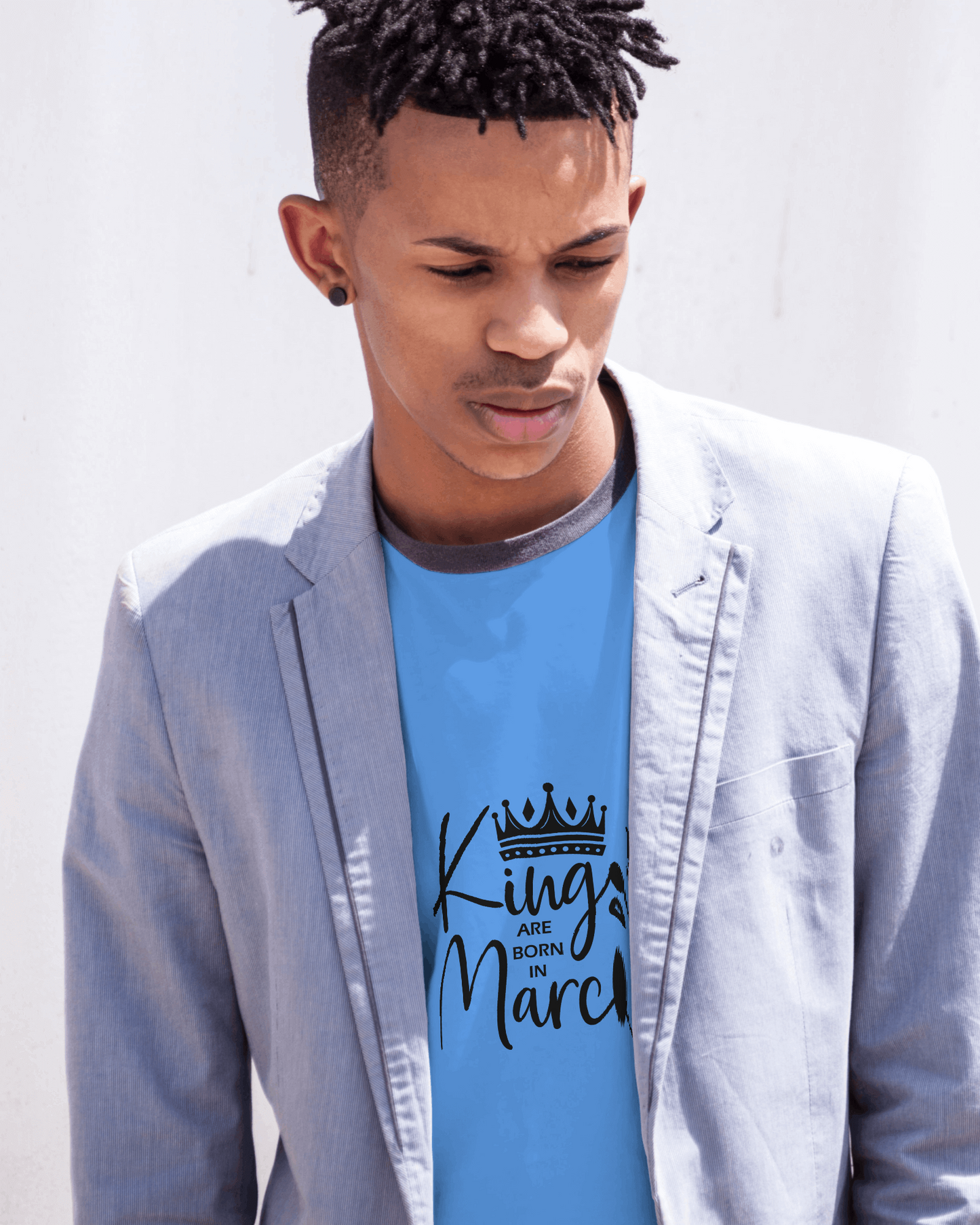 Kings Are Born In March Tee