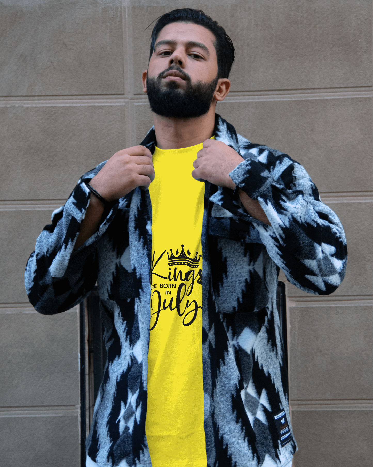 Kings Are Born In July Tee