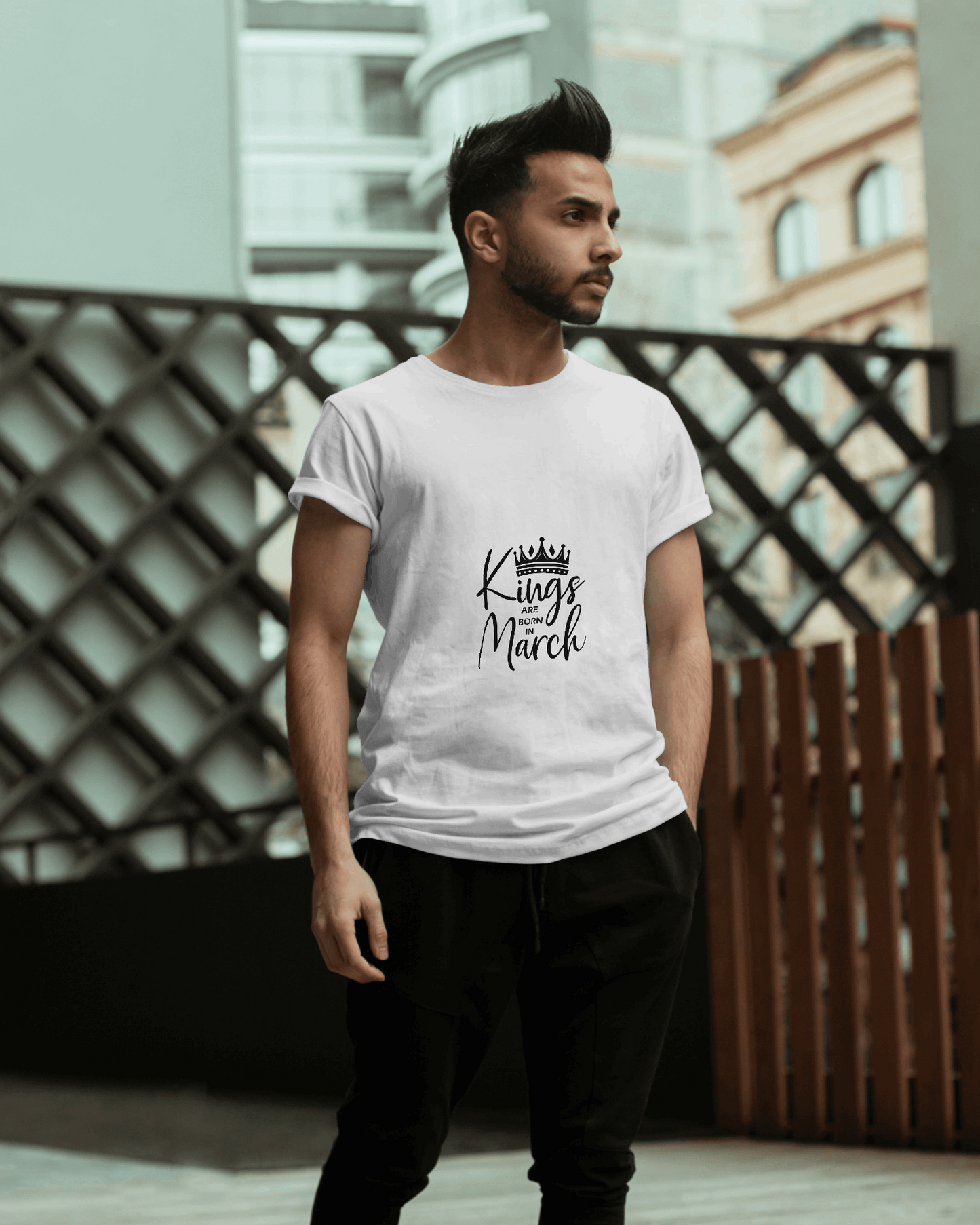 Kings Are Born In March Tee