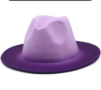 Purple Gradient Fedora