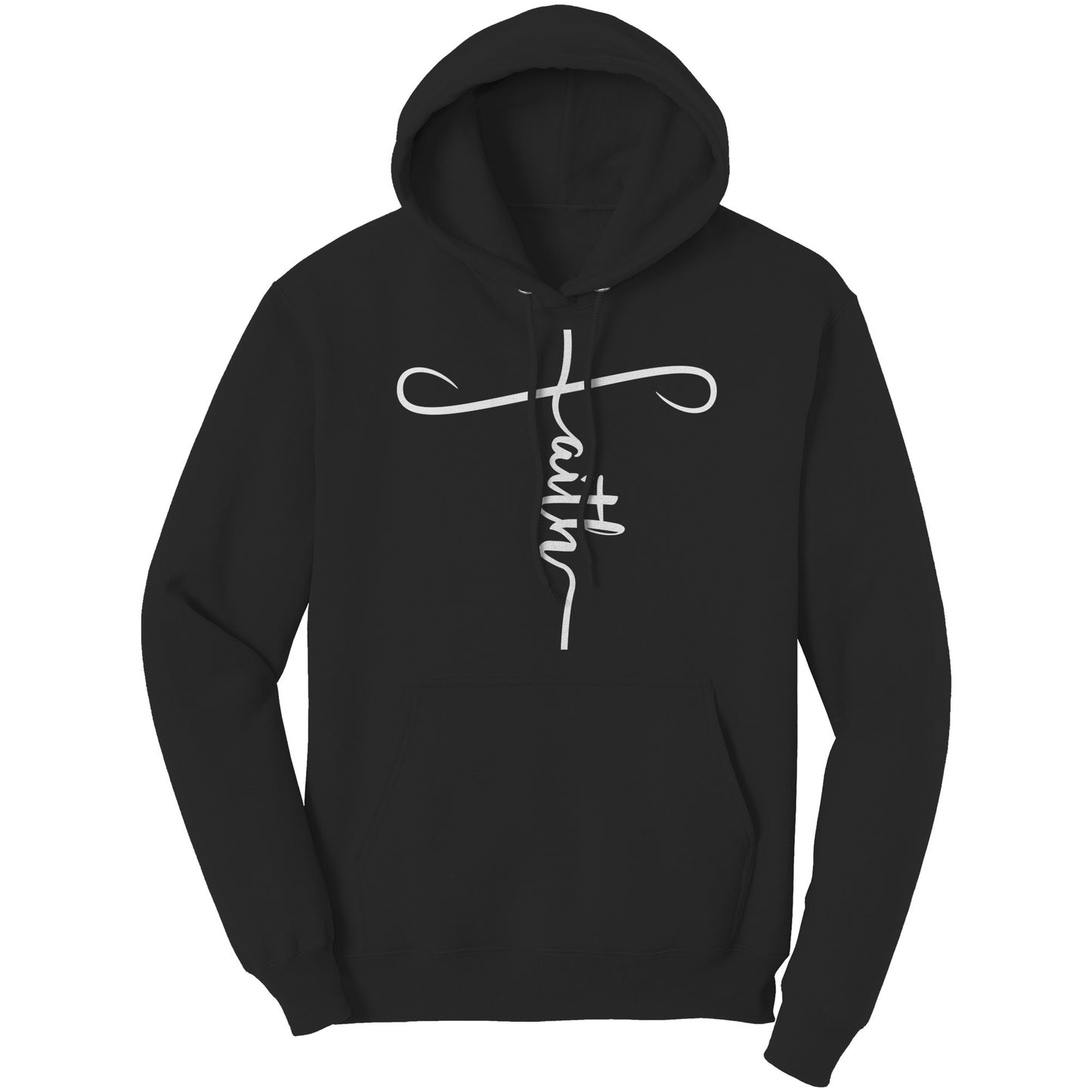 Faith Hoodie w/white lettering