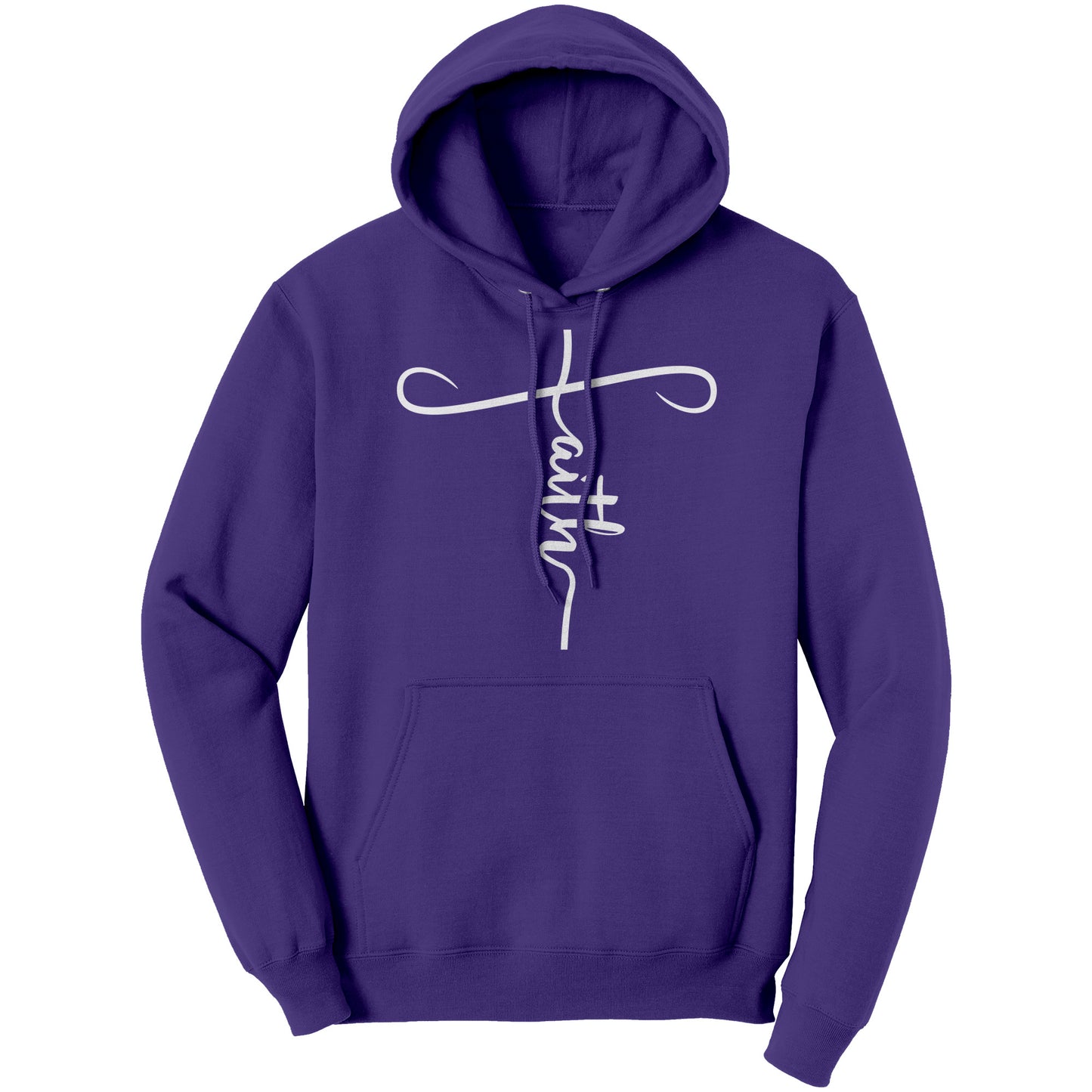 Faith Hoodie w/white lettering