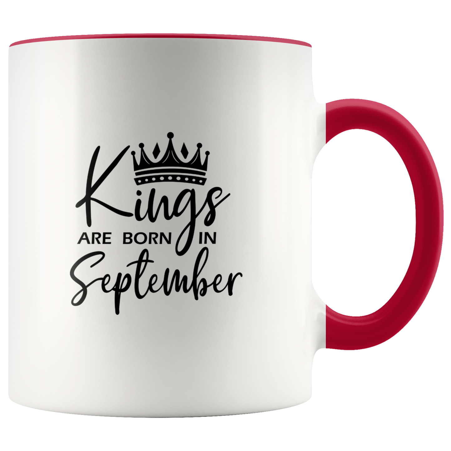 Kings Are Born in September Mug