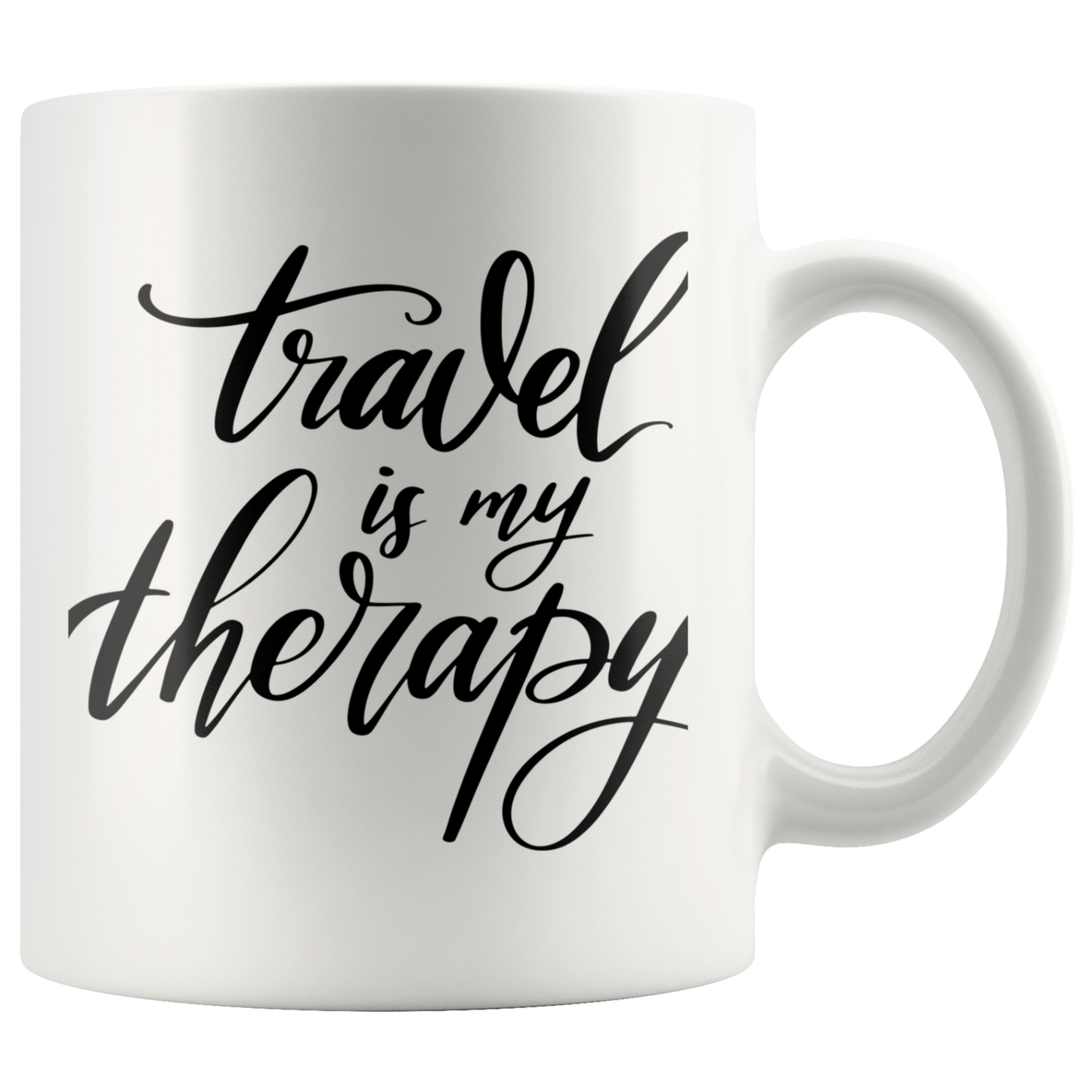 Travel is my Therapy Mug