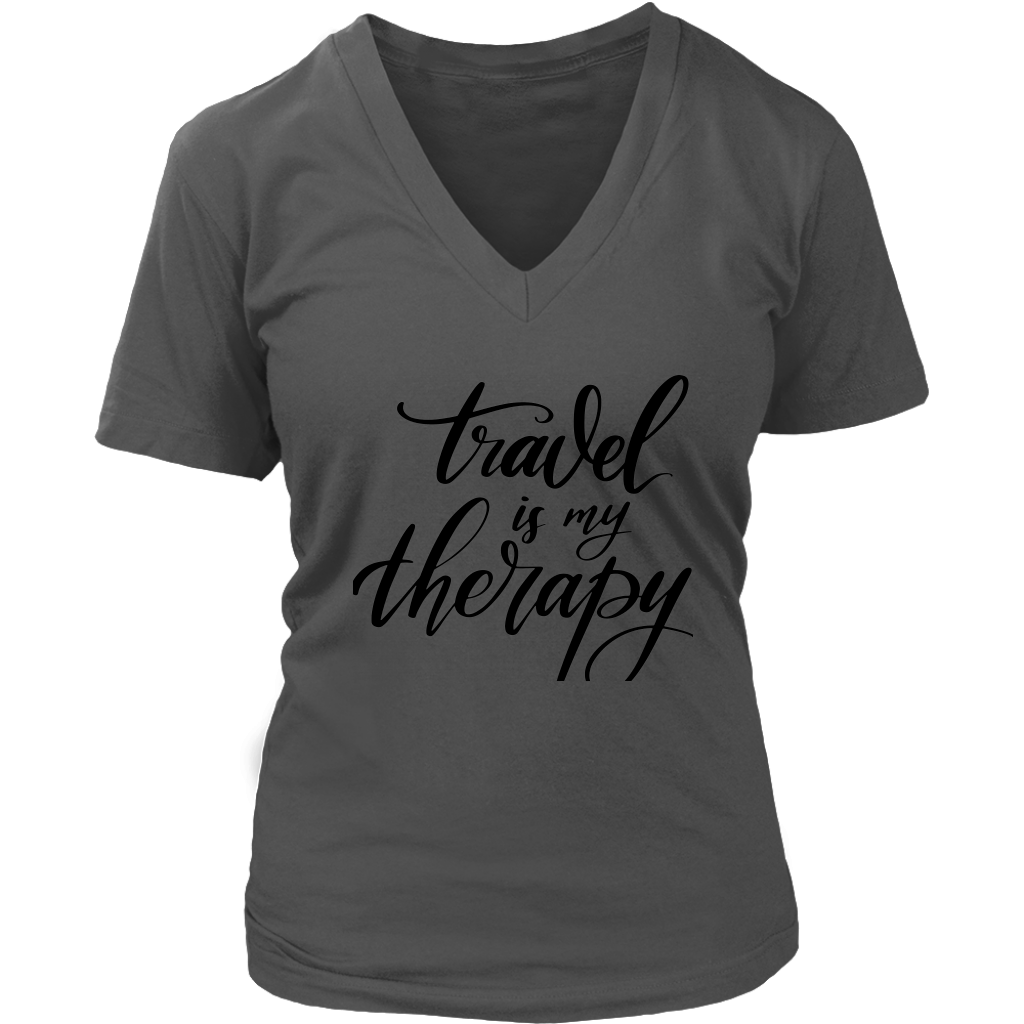 Travel Is My Therapy Women's Tee