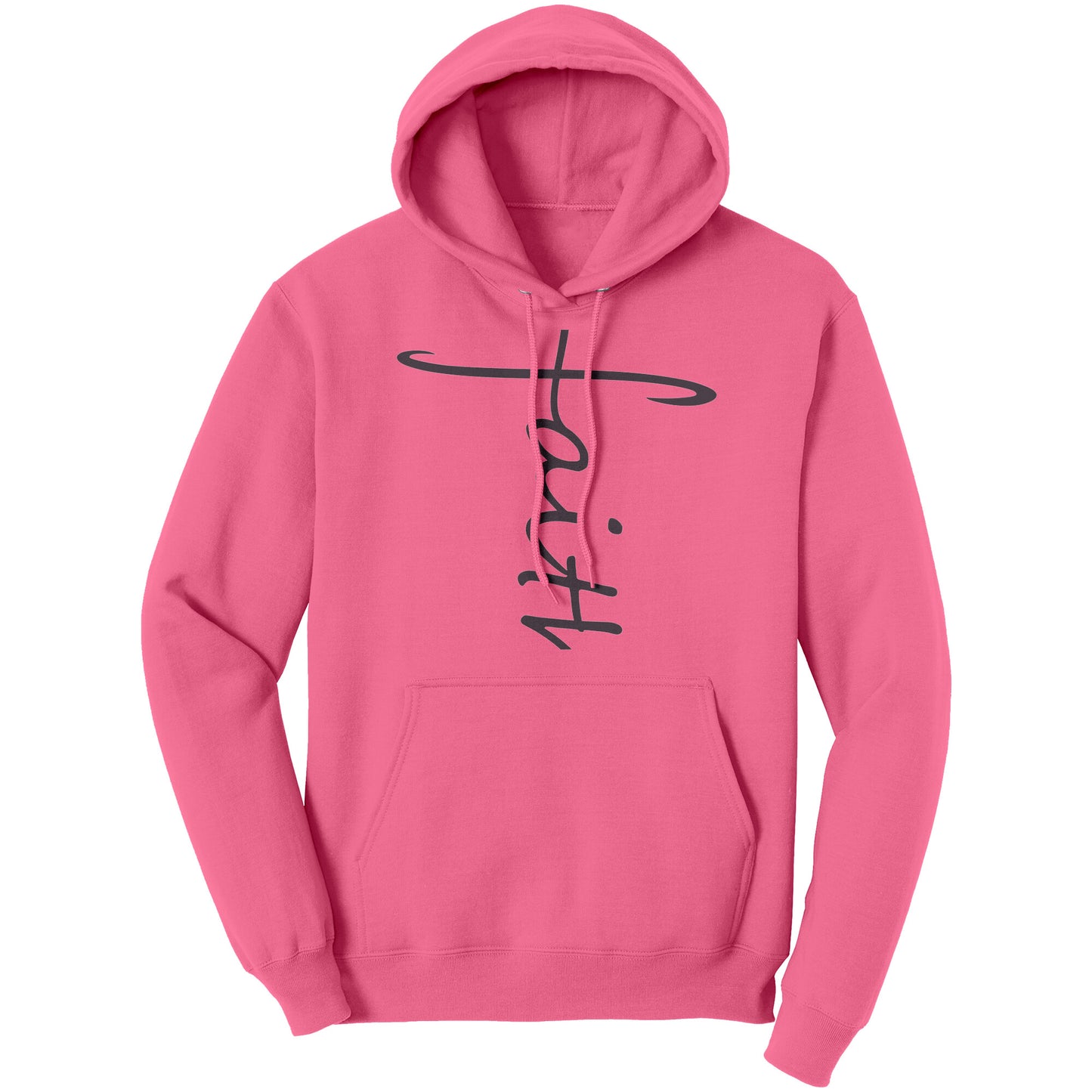 Faith Hoodie w/Black Lettering