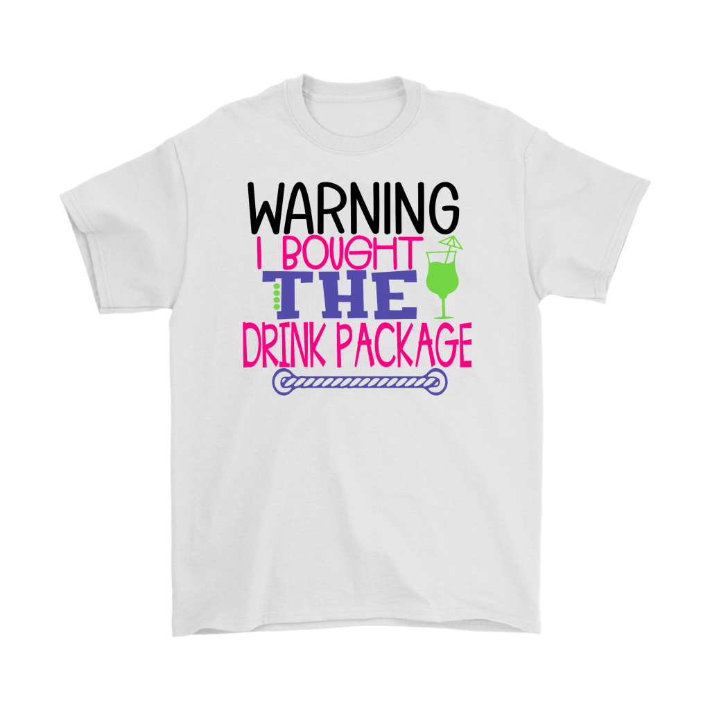Warning I Brought The Drink Package Men's Tee